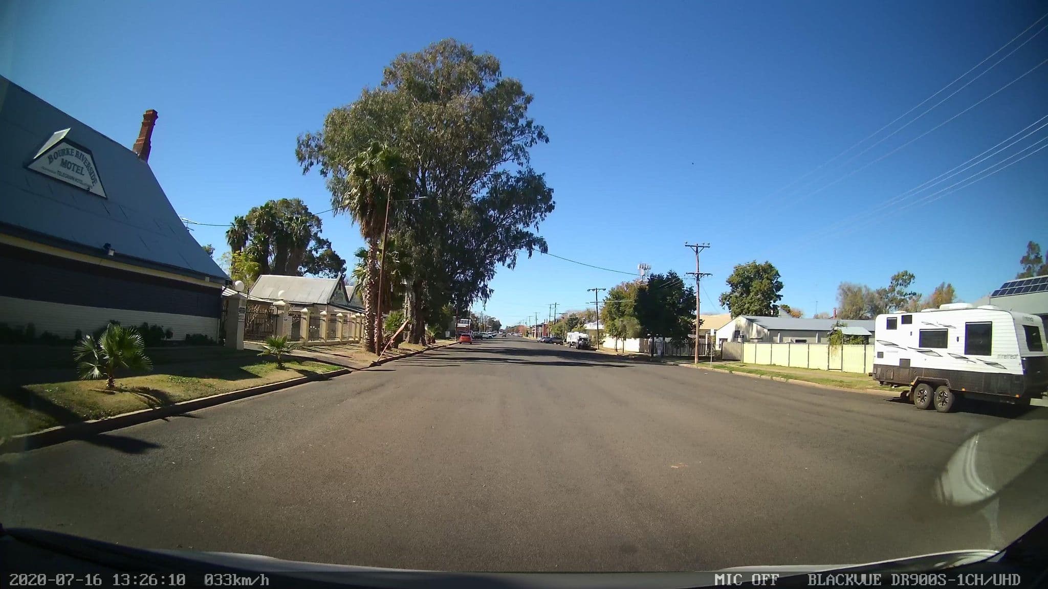 Street view near Bourke Riverside Motel, Bourke — © bob3bob3 (CC BY-SA · Mapillary)