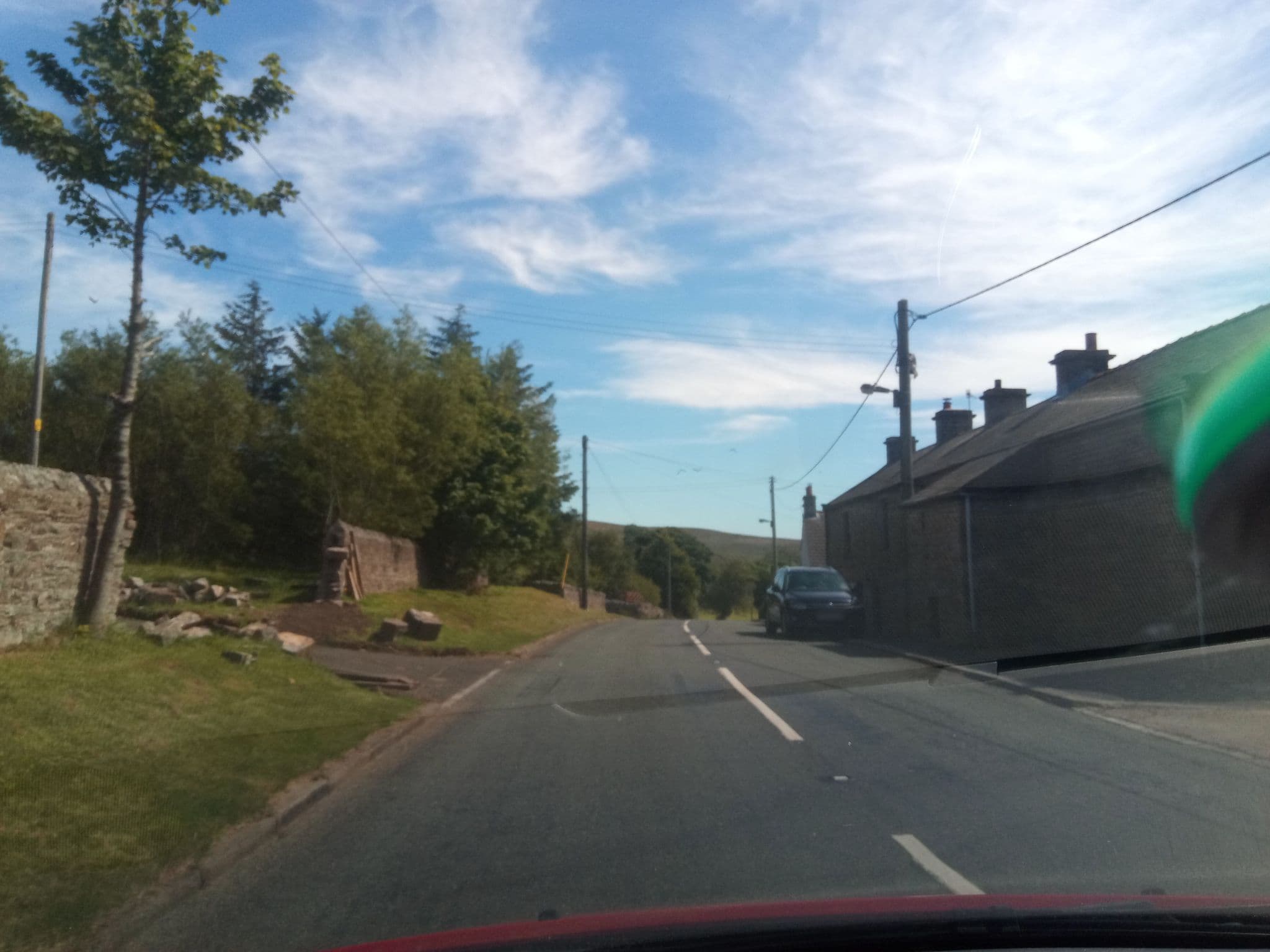 Street view near Lanehead Old School, Alston — © victuallers (CC BY-SA · Mapillary)