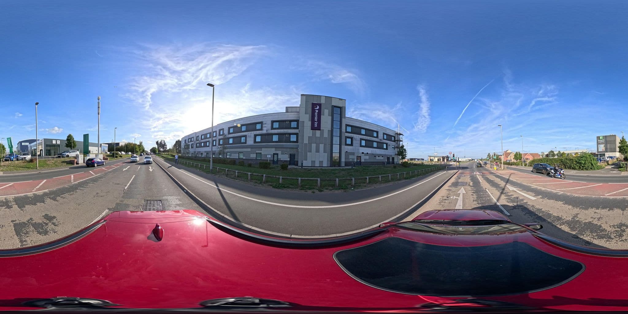 Street view near Premier Inn Bridgwater Gateway J24, North Petherton — © southglos (CC BY-SA · Mapillary)