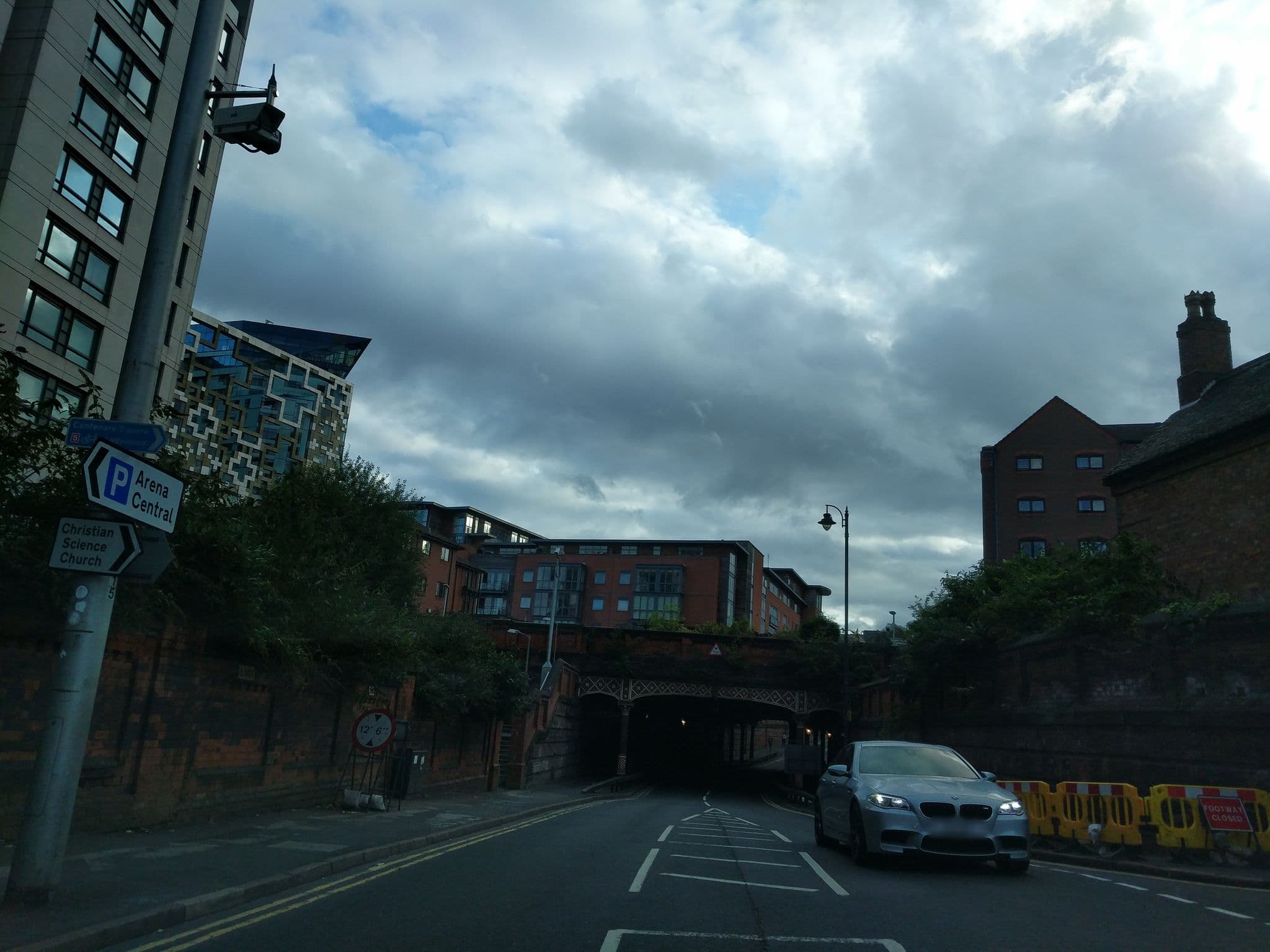 Street view near Nitenite Hotel, Birmingham