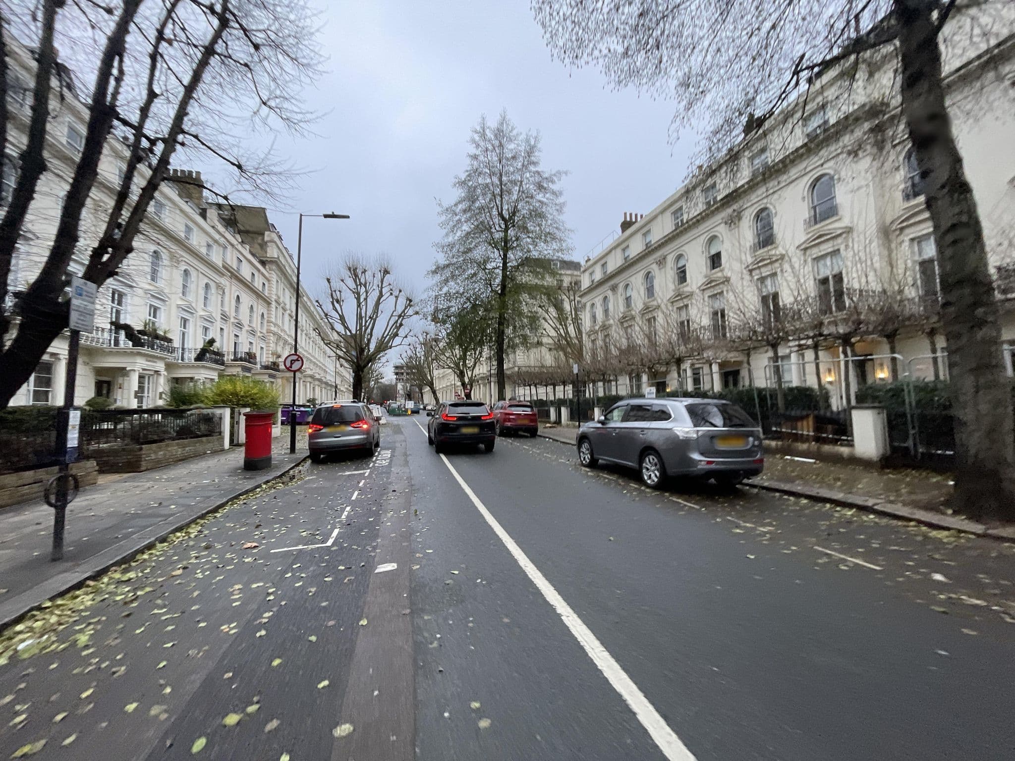 Street view near Hyde Park International, Lancaster Gate — © asturksever (CC BY-SA · Mapillary)