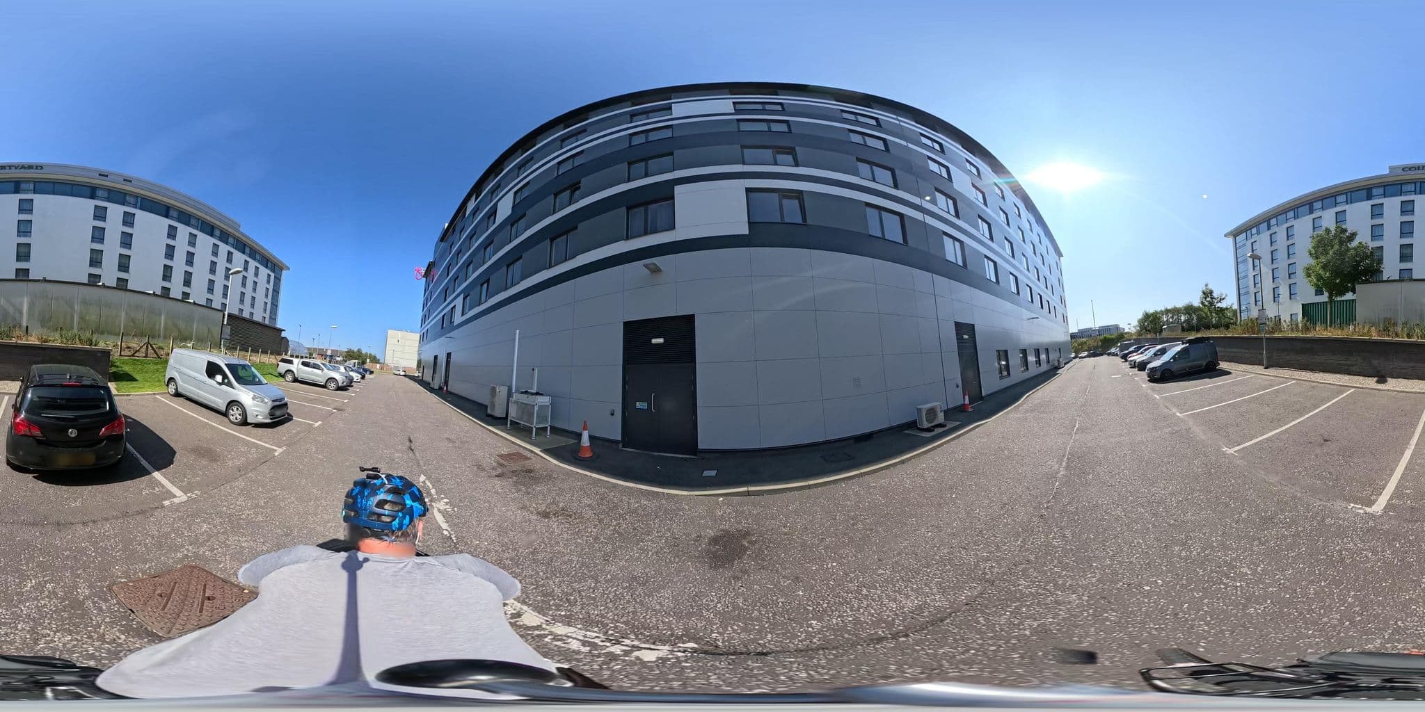 Street view near Moxy, Dyce — © coetserw (CC BY-SA · Mapillary)