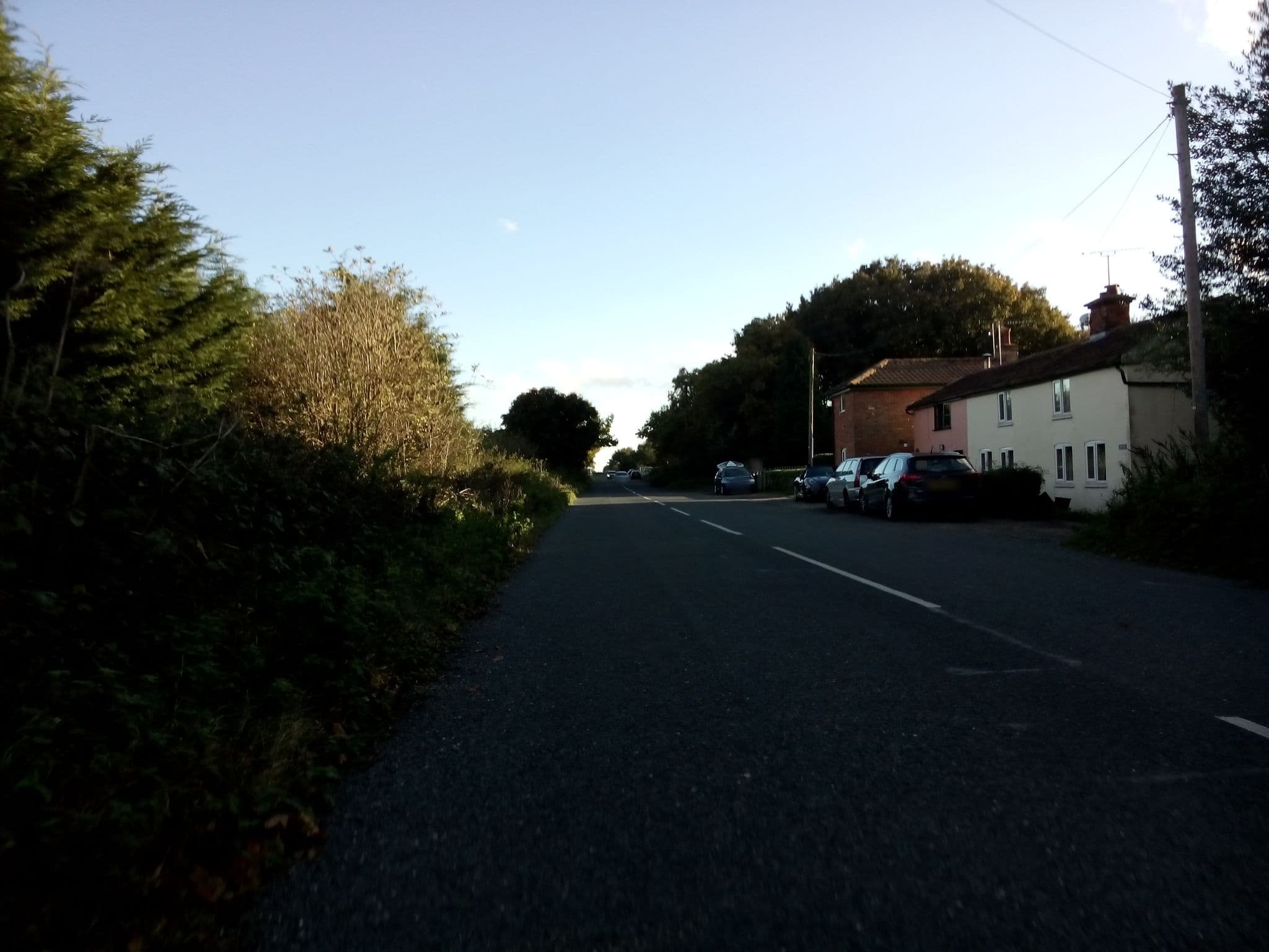 Street view near Westwood Caravan Park, Kesgrave — © smsm1 (CC BY-SA · Mapillary)