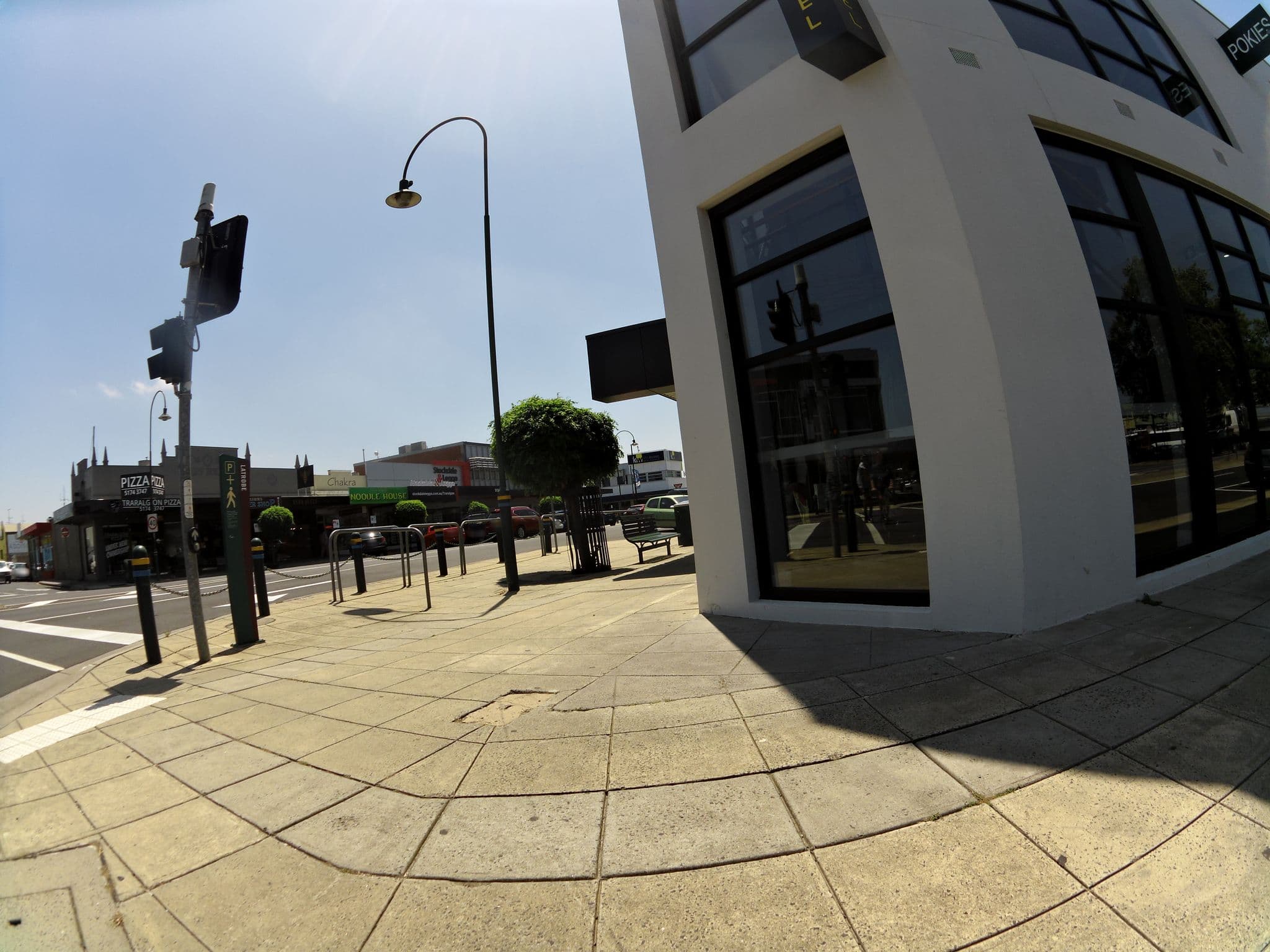 Street view near Grand Junction Hotel, Traralgon — © skillsy (CC BY-SA · Mapillary)