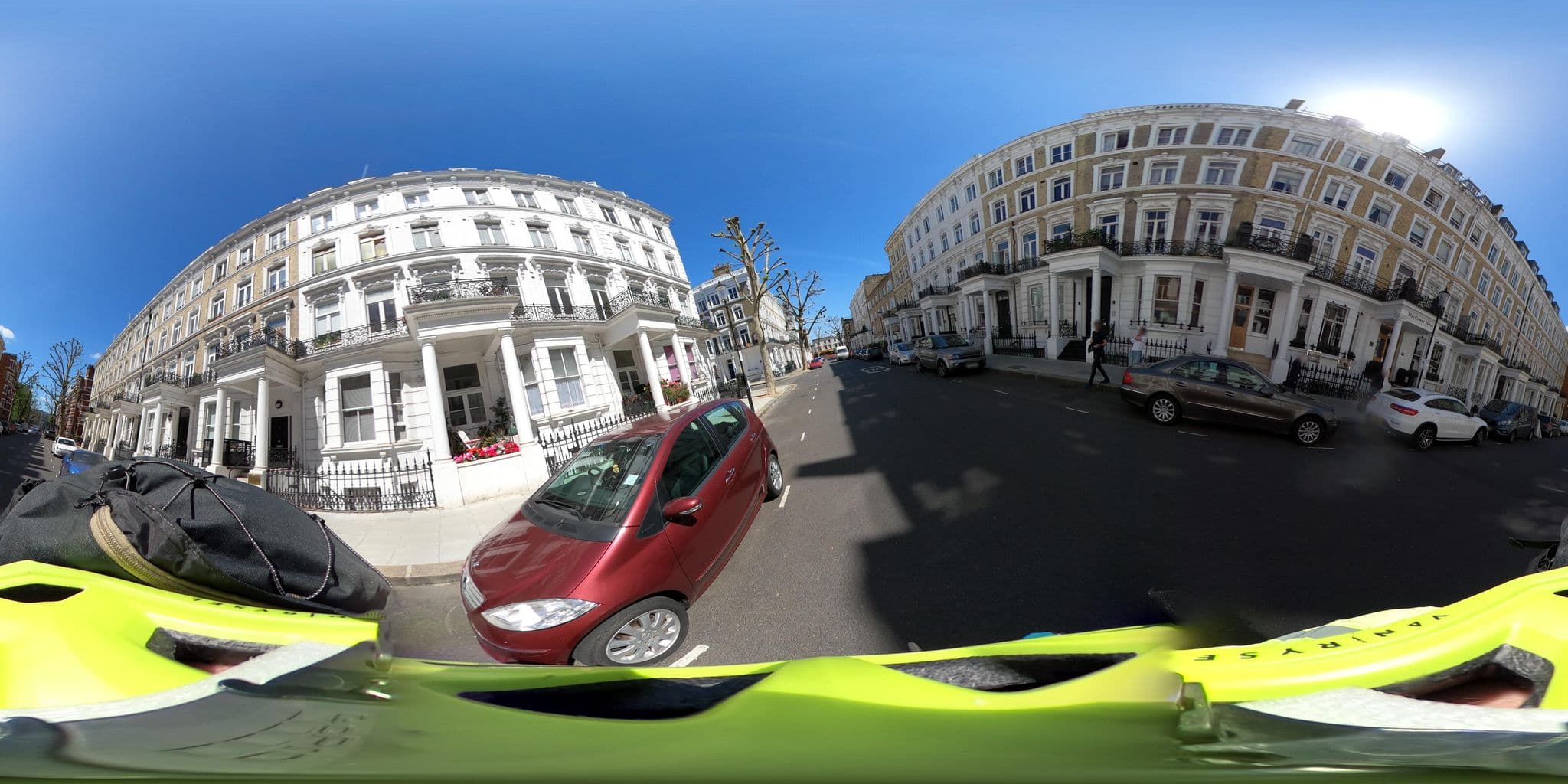 Street view near Trebovir Hotel, Earls Court