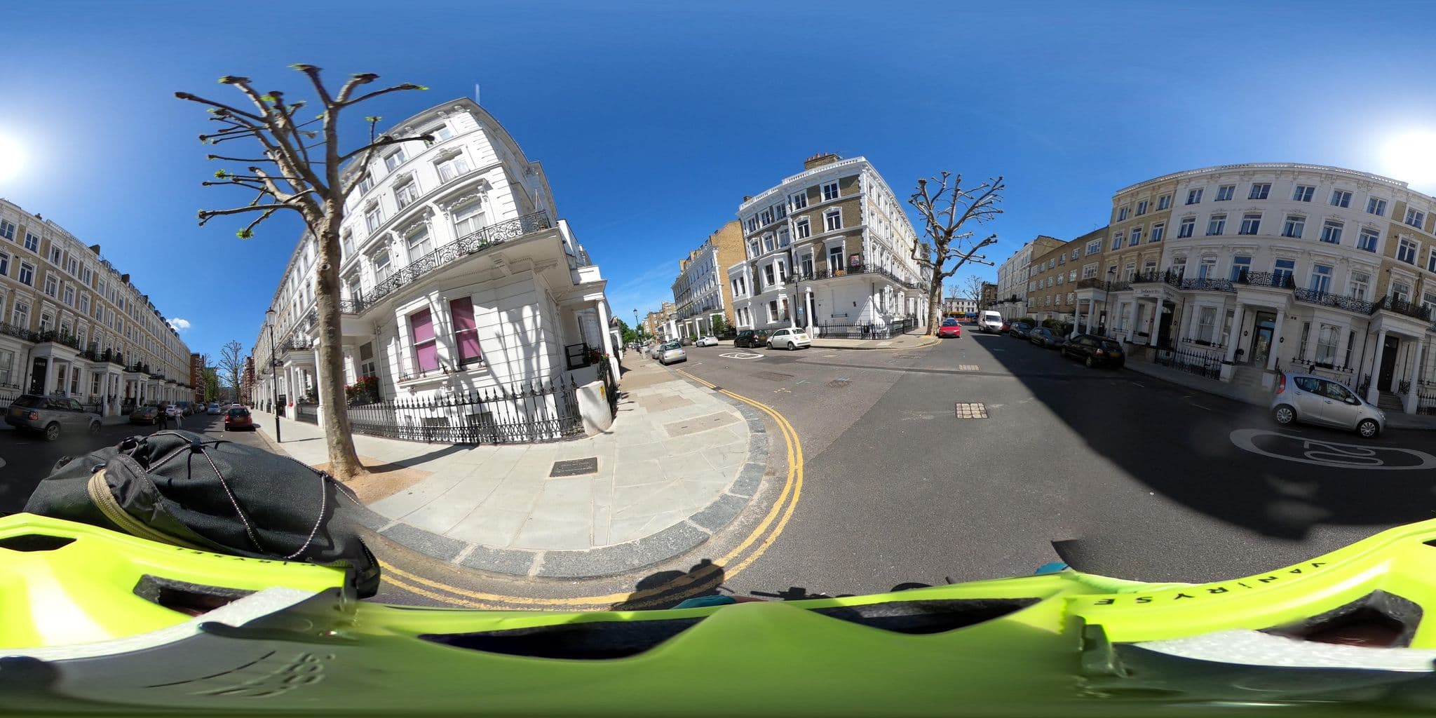 Street view near Mayflower Hotel, Earls Court