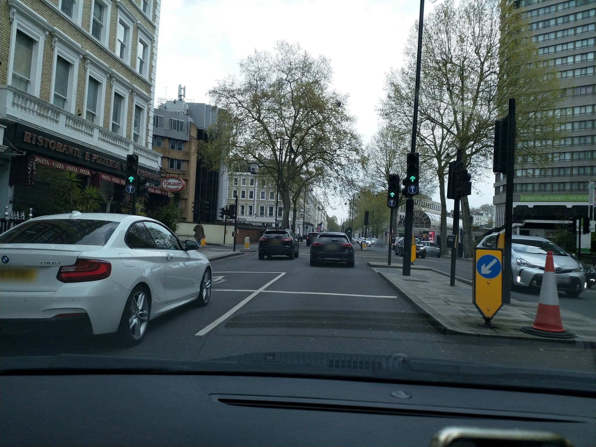 Street view near Ashburn Hotel, Earls Court