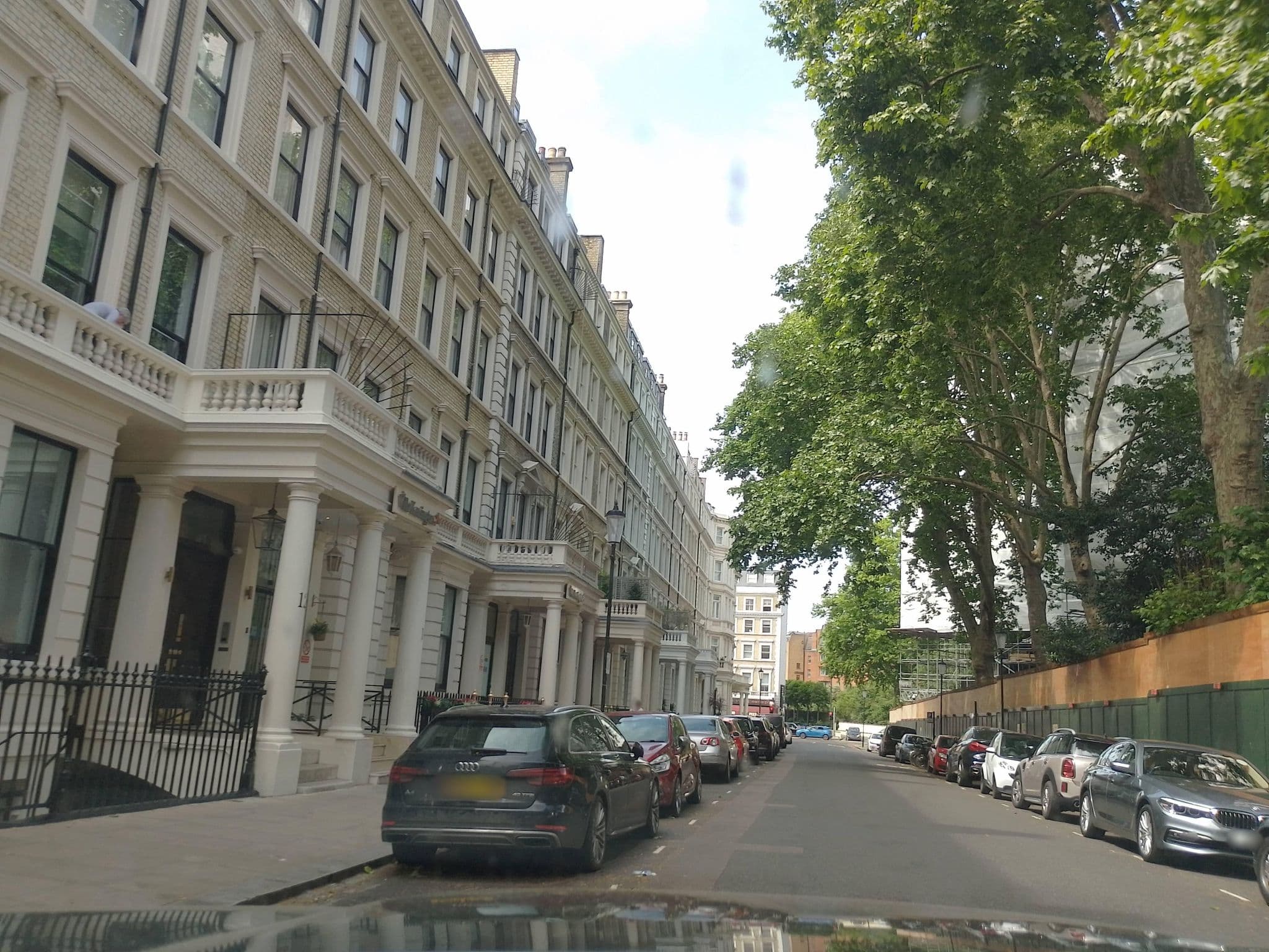 Street view near The Villa Kensington, Earls Court