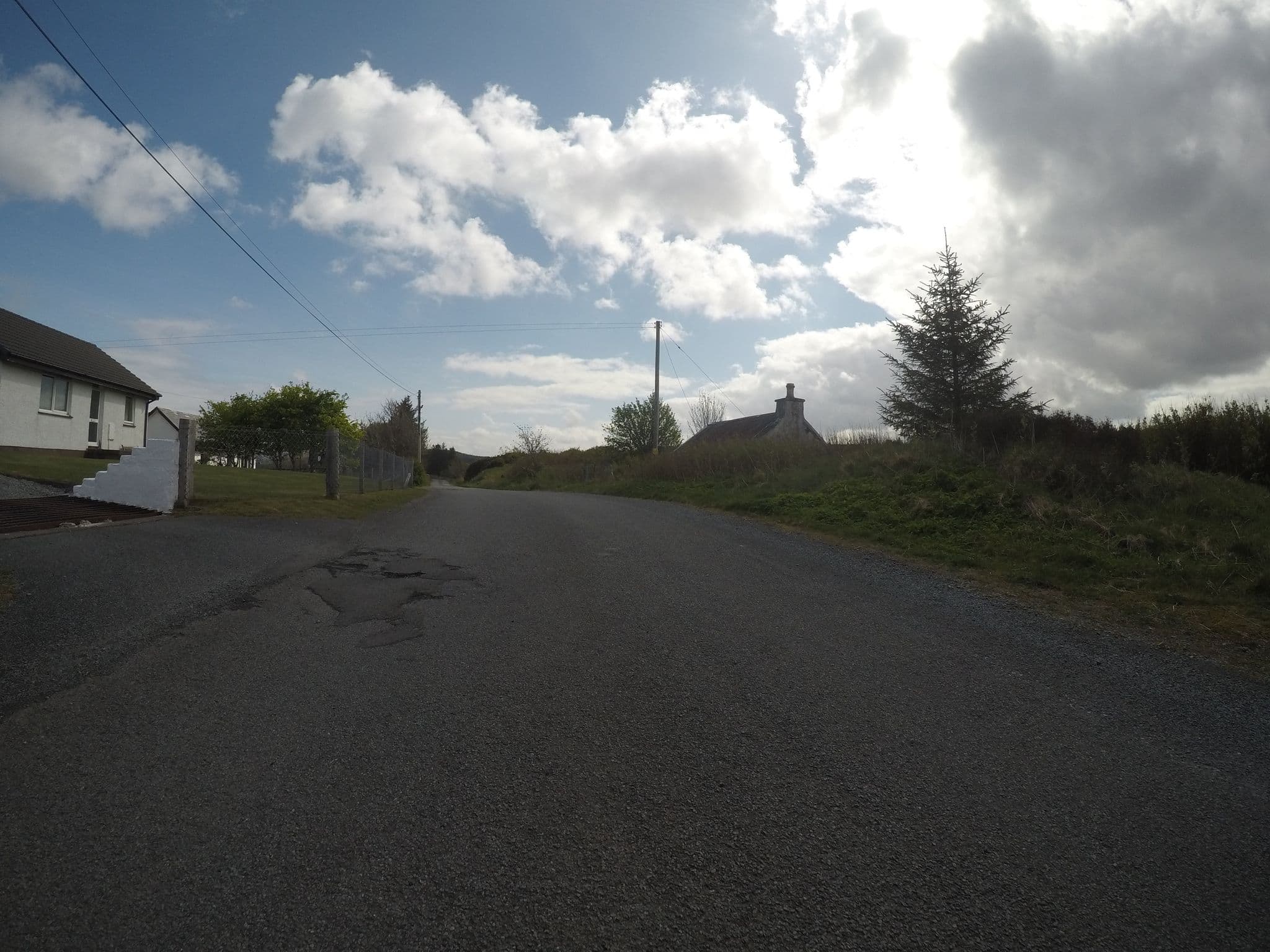 Street view near Almondbank Cottage, Portree