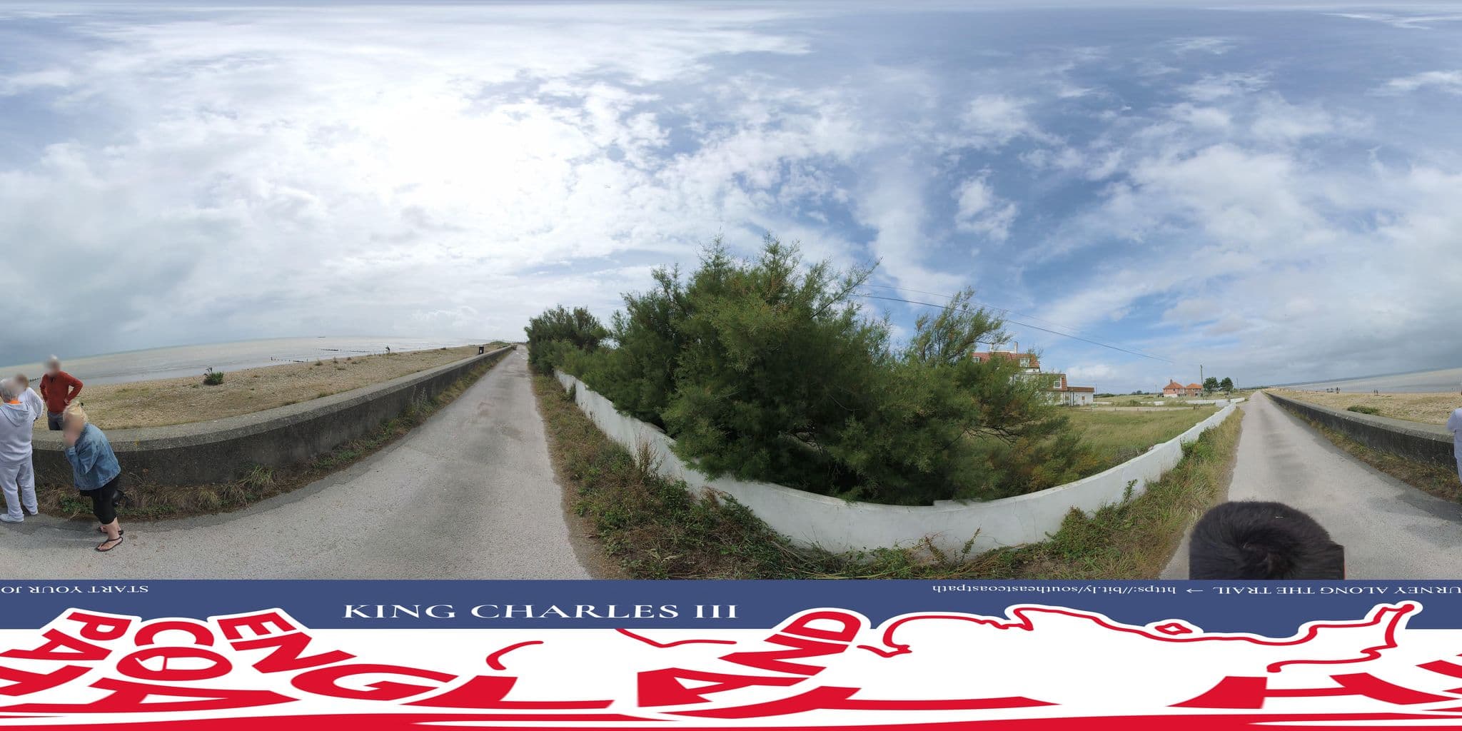 Street view near Romney Bay House, St Mary's Bay — © EnglandCoastPath (CC BY-SA · Mapillary)