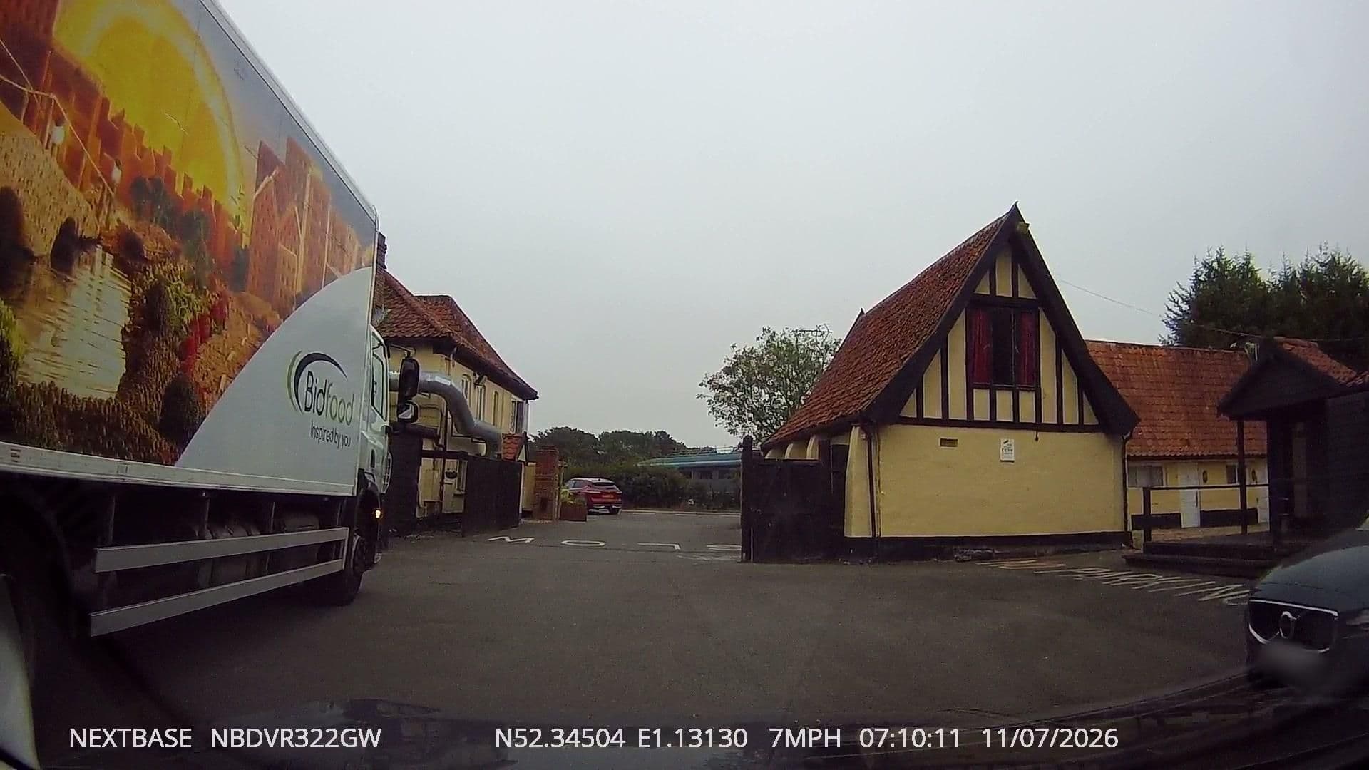 Street view near Brome Grange Hotel, Scole — © tallguy (CC BY-SA · Mapillary)