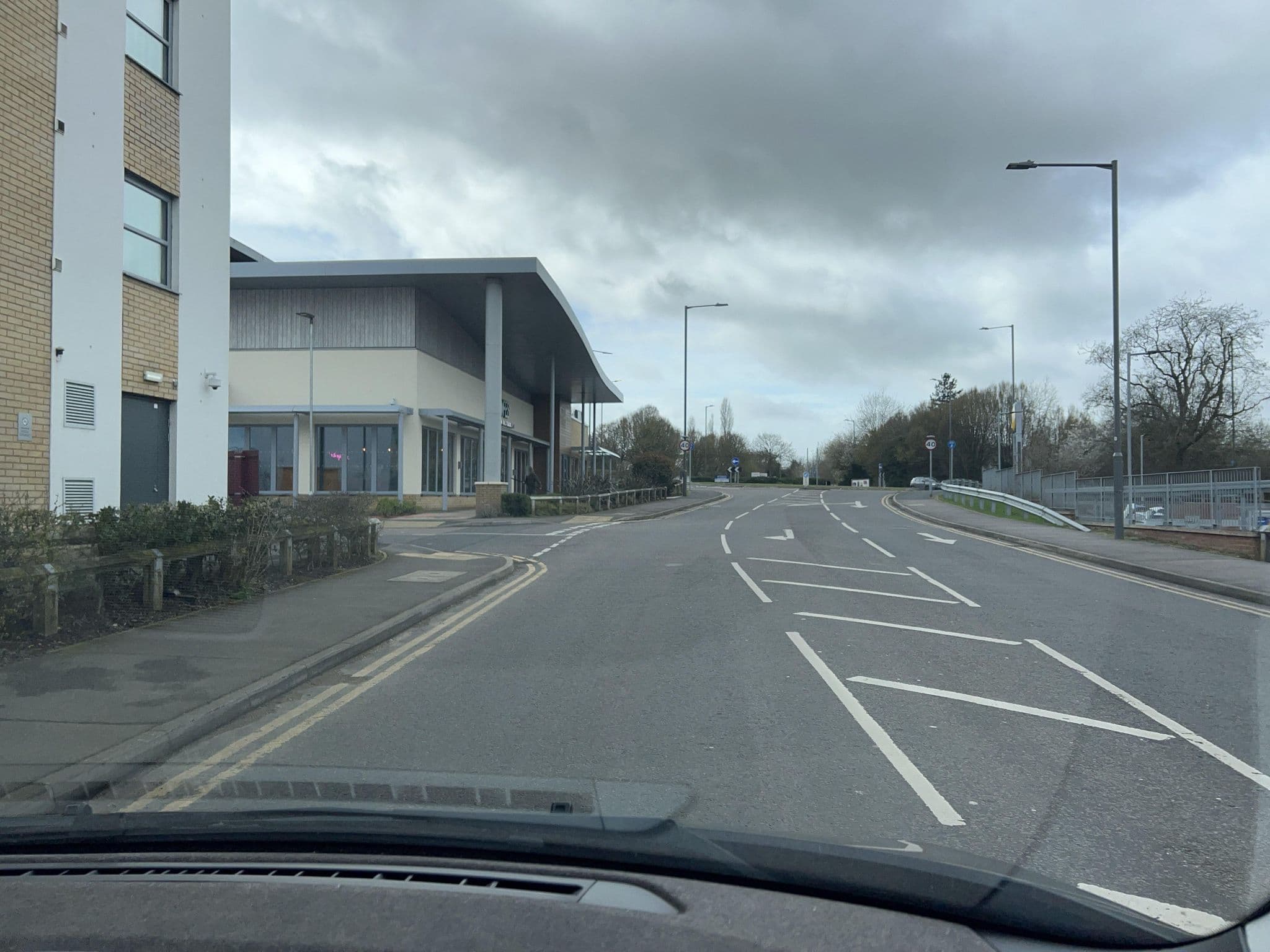 Street view near Premier Inn, Buckingham — © fabing (CC BY-SA · Mapillary)
