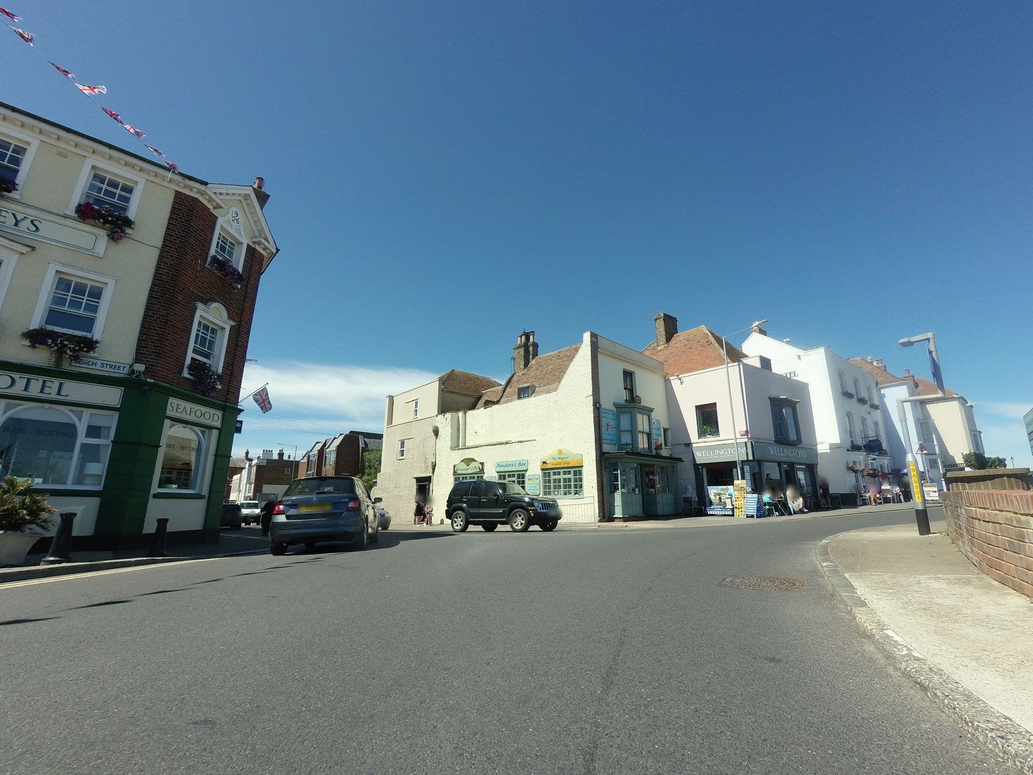 Street view near Dunkerley's Seafood Restaurant Hotel, Deal