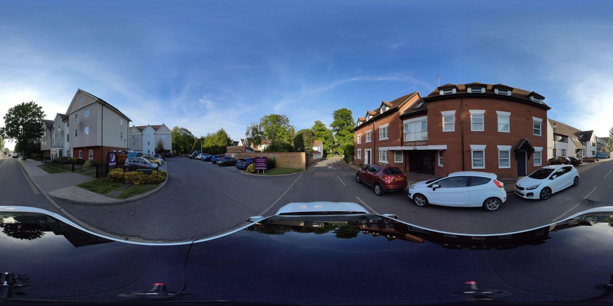 Street view near Premier Inn (Castle), Colchester — © JamesPain (CC BY-SA · Mapillary)
