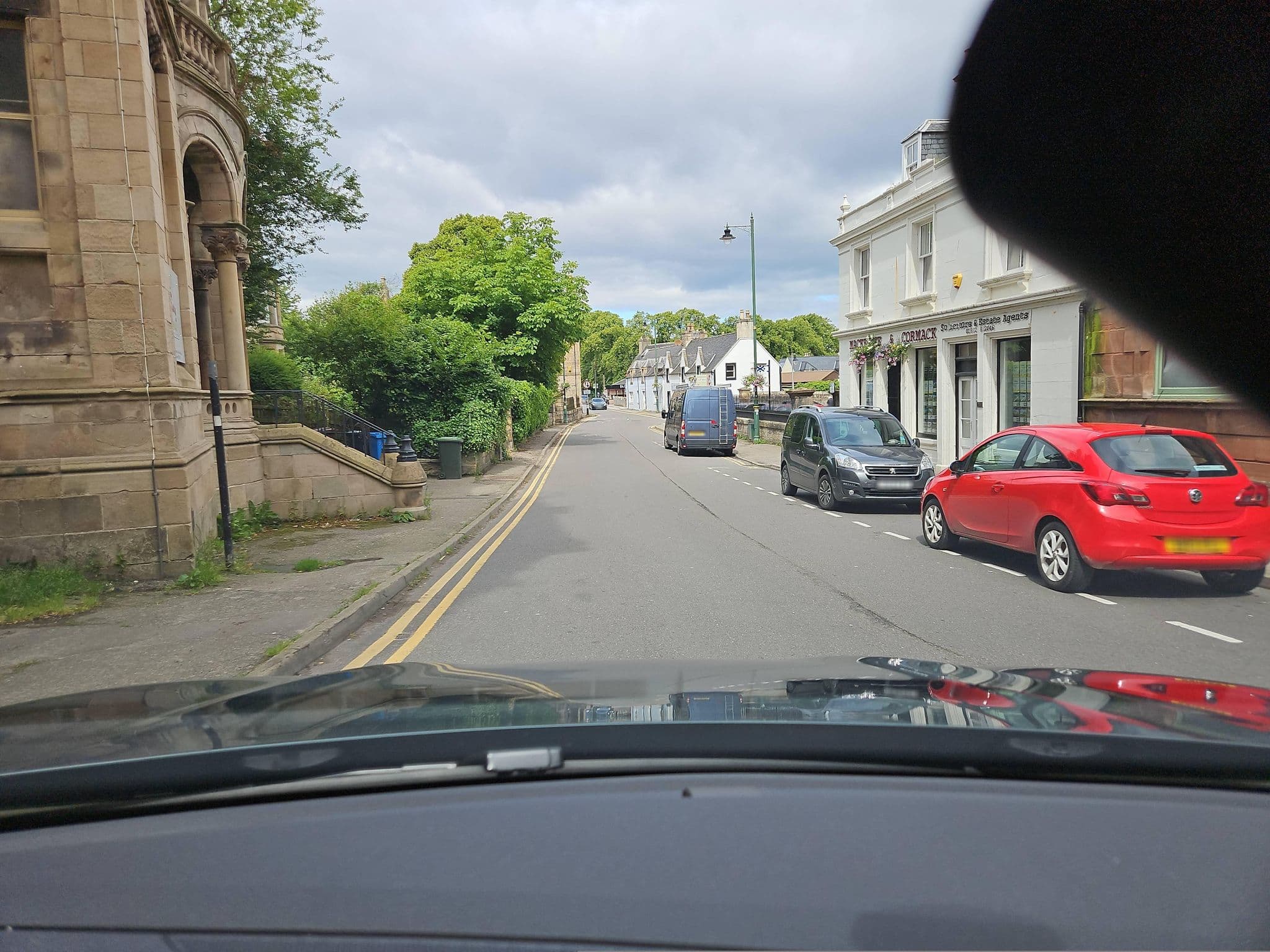Street view near The Royal Hotel Tain, Tain — © toho (CC BY-SA · Mapillary)