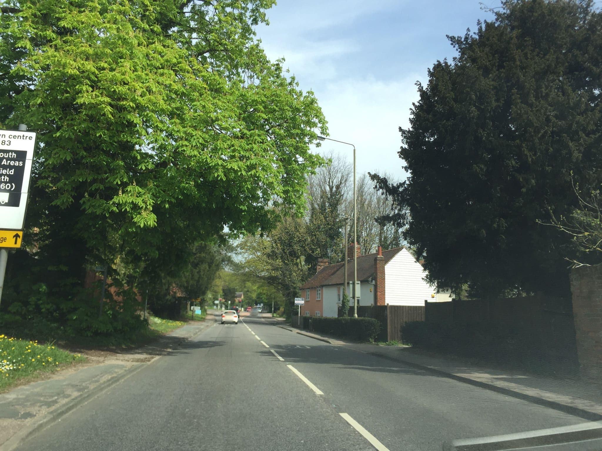 Street view near The Acorn at Oak House, Bishops Stortford — © essexboy (CC BY-SA · Mapillary)