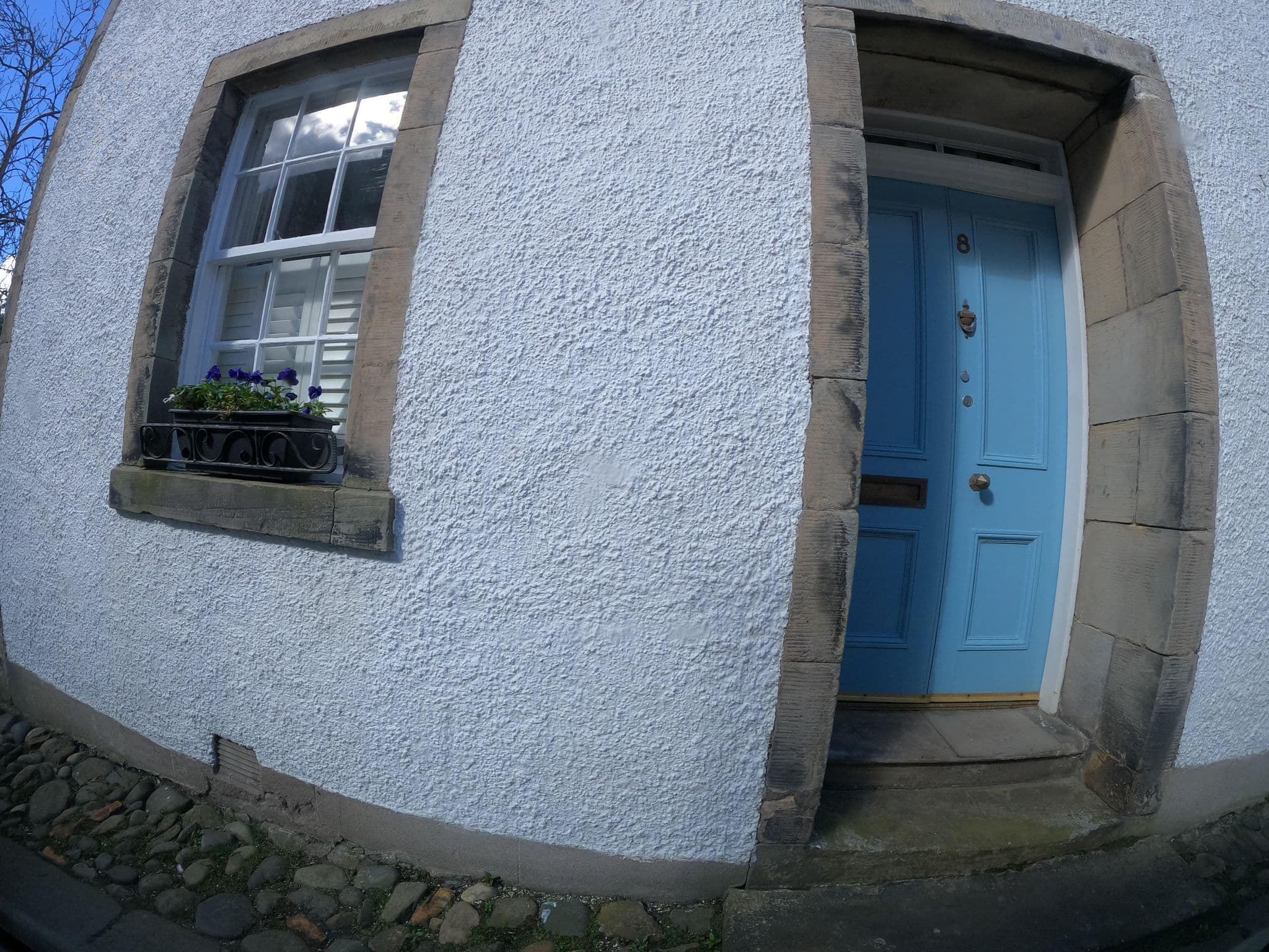Street view near The Dundonald Guesthouse & Cottage, High Valleyfield — © hobgoblin (CC BY-SA · Mapillary)