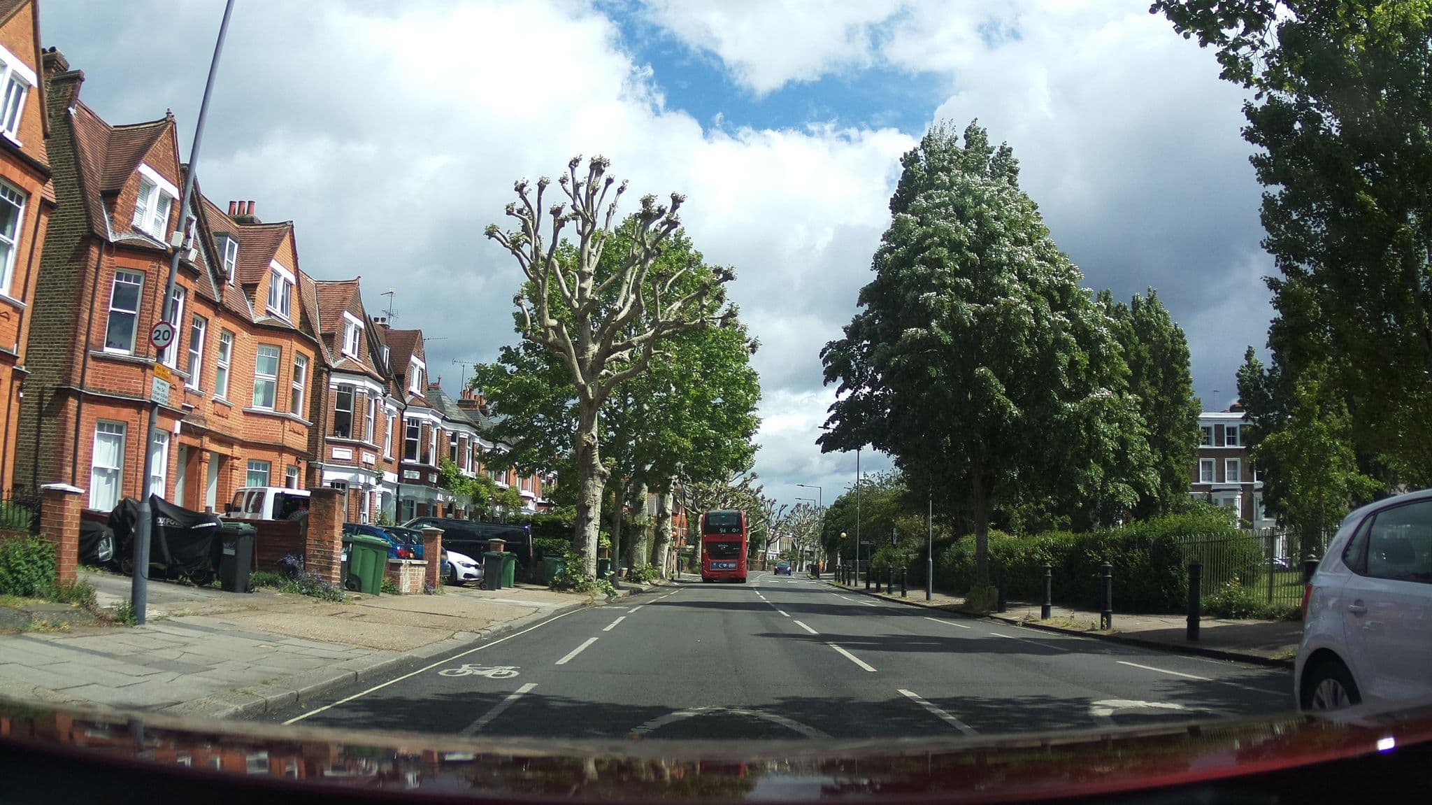 Street view near Brook Hotel, Chiswick — © southglos (CC BY-SA · Mapillary)