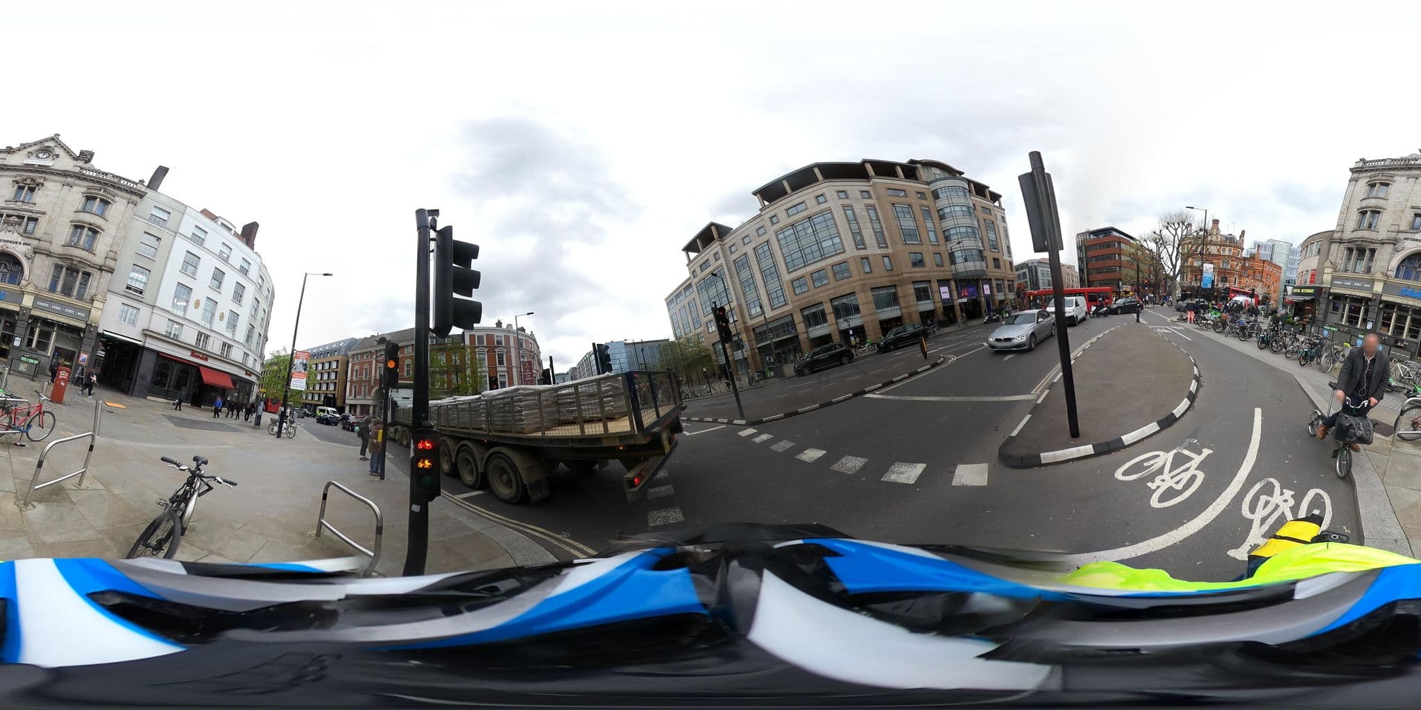 Street view near St Christopher's Inn, Shepherds Bush — © milhouse (CC BY-SA · Mapillary)