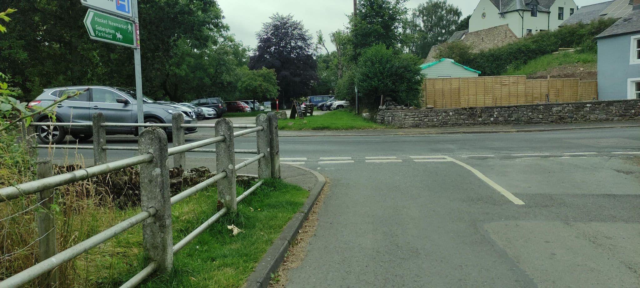 Street view near Beckside Cottage, Wigton — © jethro10 (CC BY-SA · Mapillary)