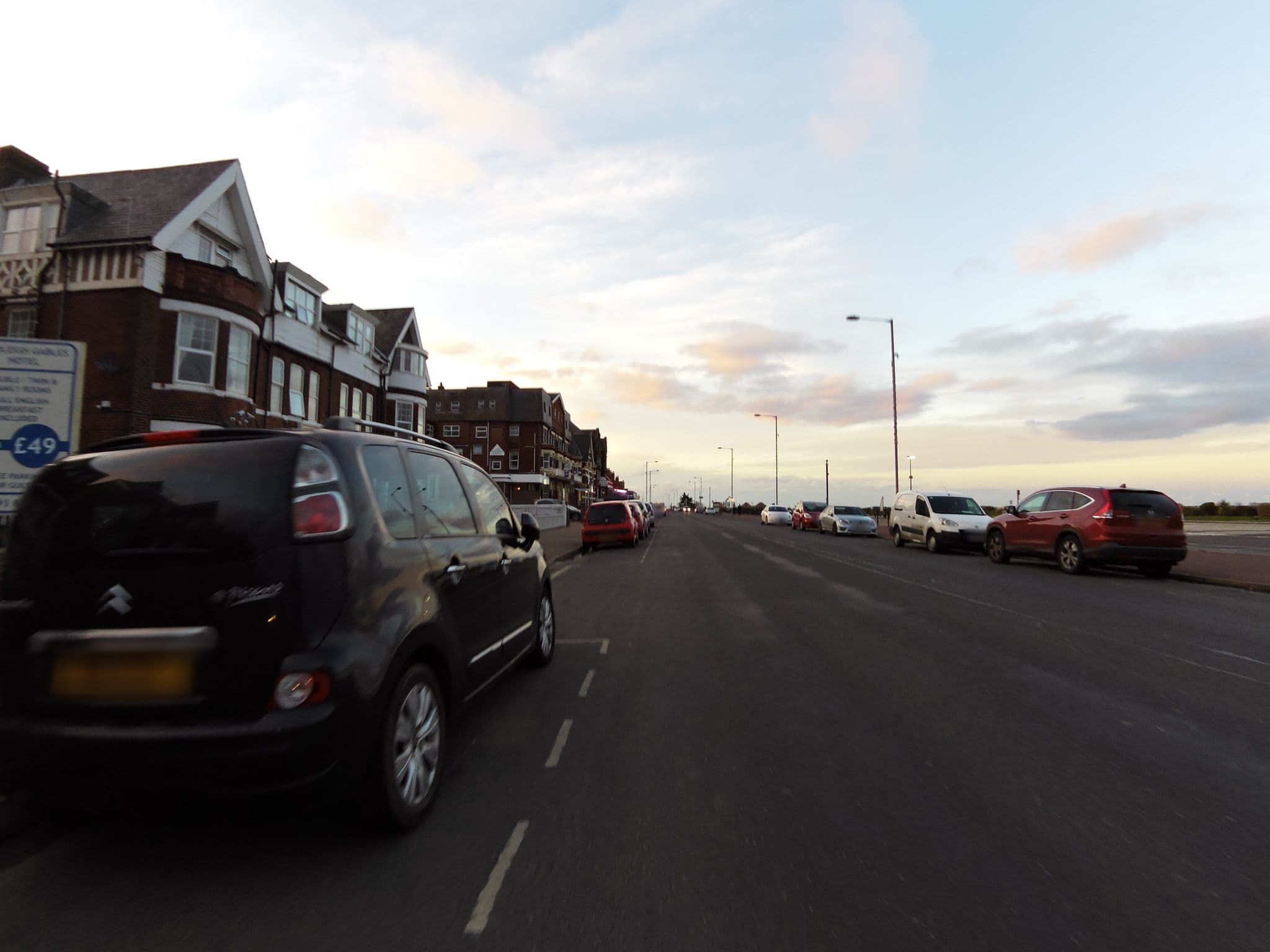 Street view near The Majestic, Great Yarmouth