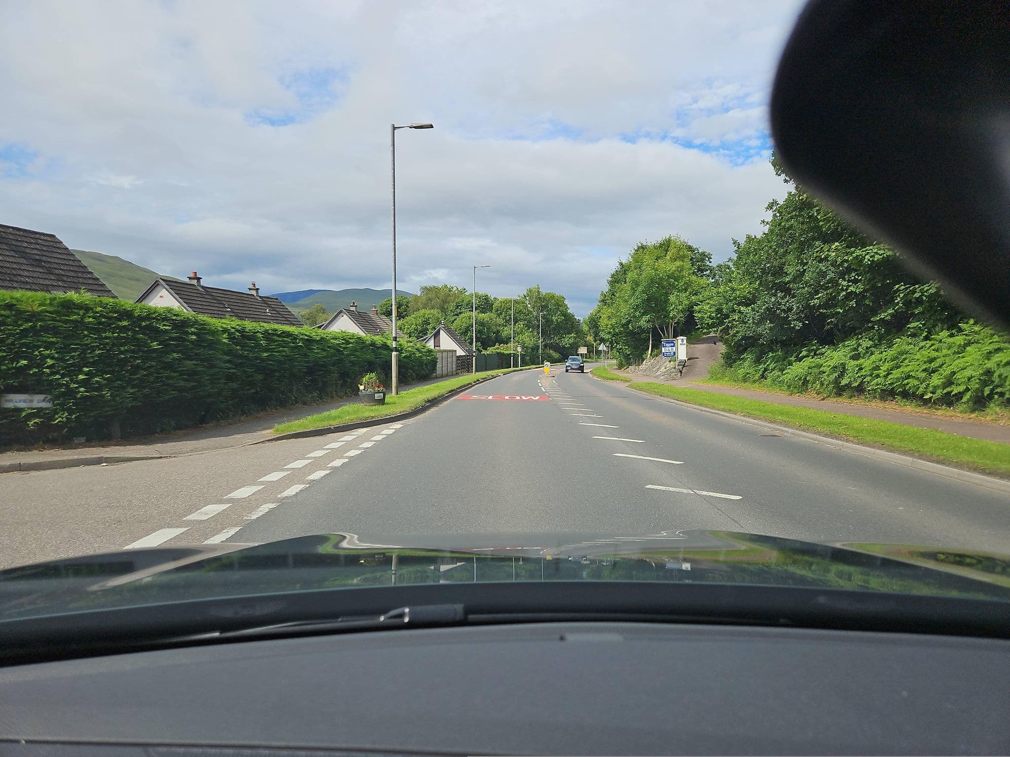Street view near Mansefield House, Caol