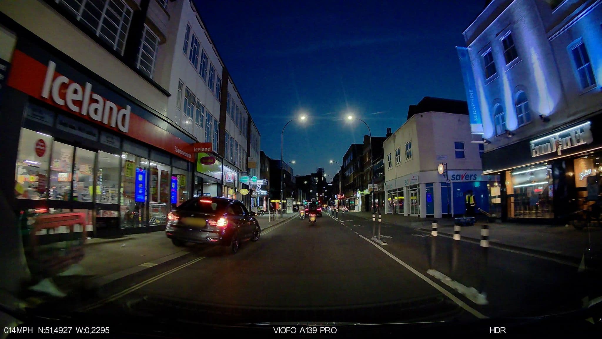 Street view near Seraphine Hammersmith Hotel, Shepherds Bush — © IpswichEdits (CC BY-SA · Mapillary)
