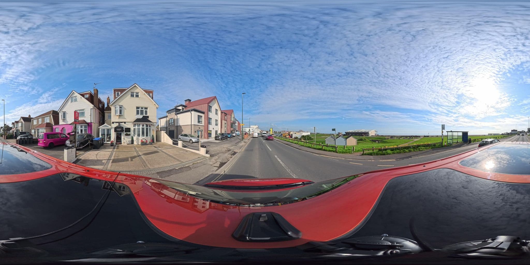 Street view near Cavatina Lodge Guest House, Lancing — © BlizzardBorn42Car (CC BY-SA · Mapillary)