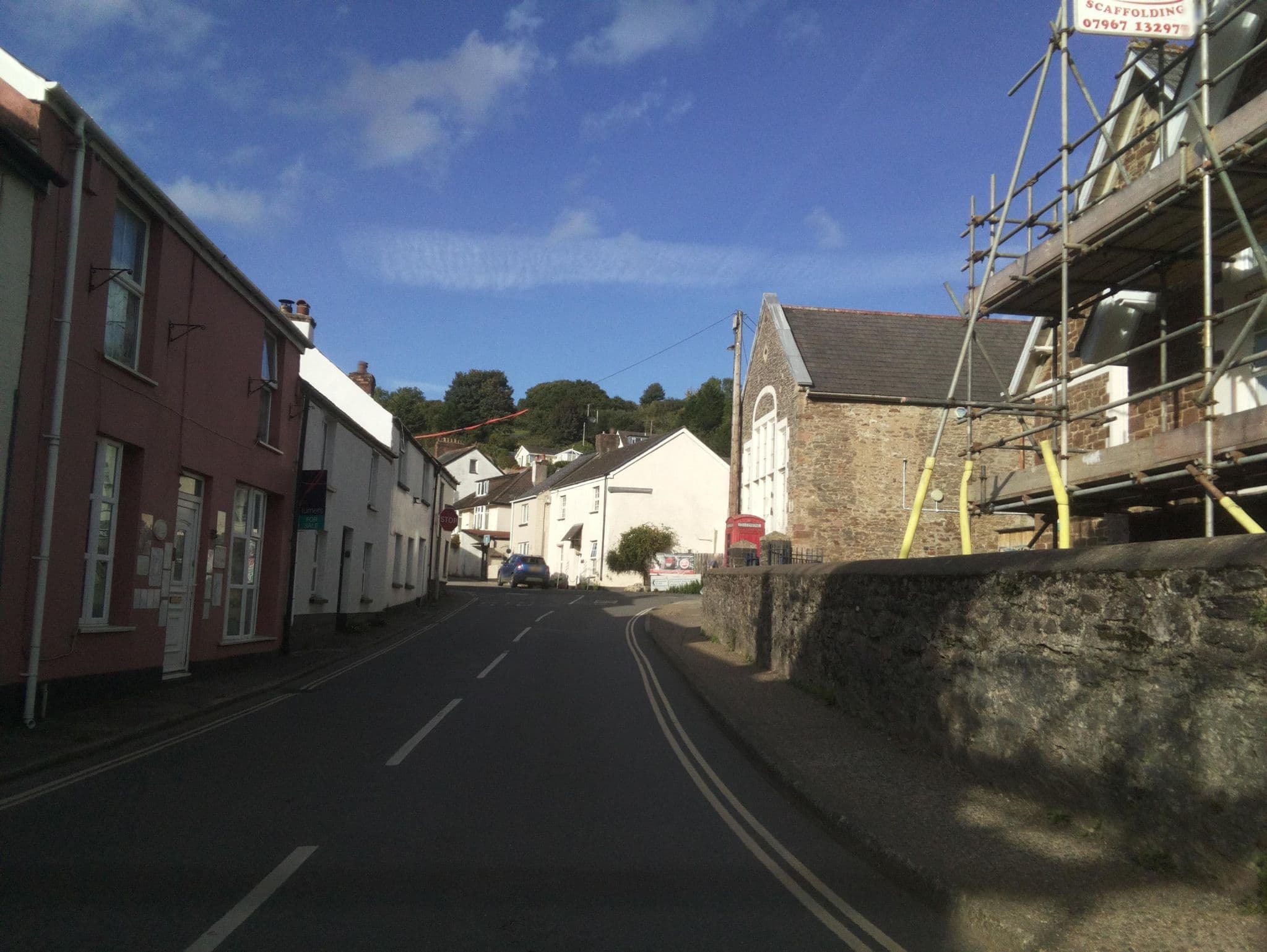 Street view near The Cabin, Combe Martin — © southglos (CC BY-SA · Mapillary)