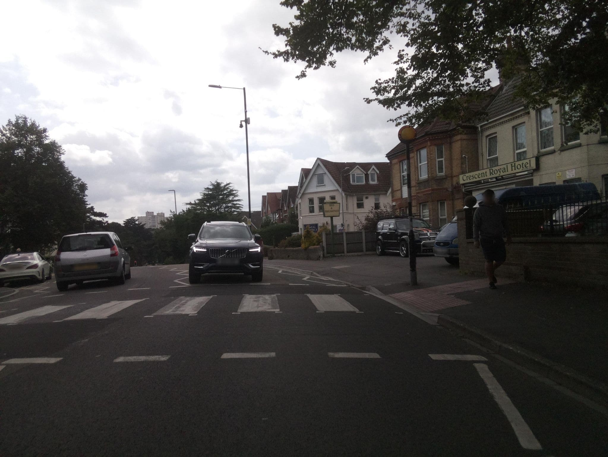 Street view near Crescent Royal Hotel, Bournemouth