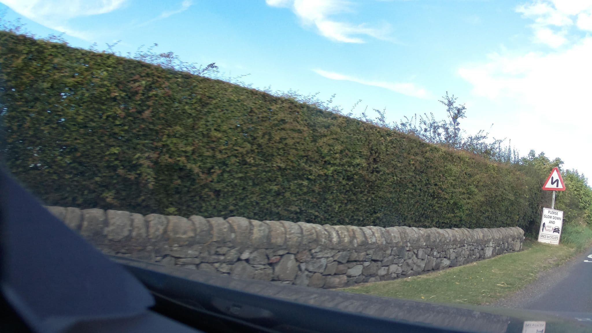Street view near Hedgehope, Belford — © southglos (CC BY-SA · Mapillary)