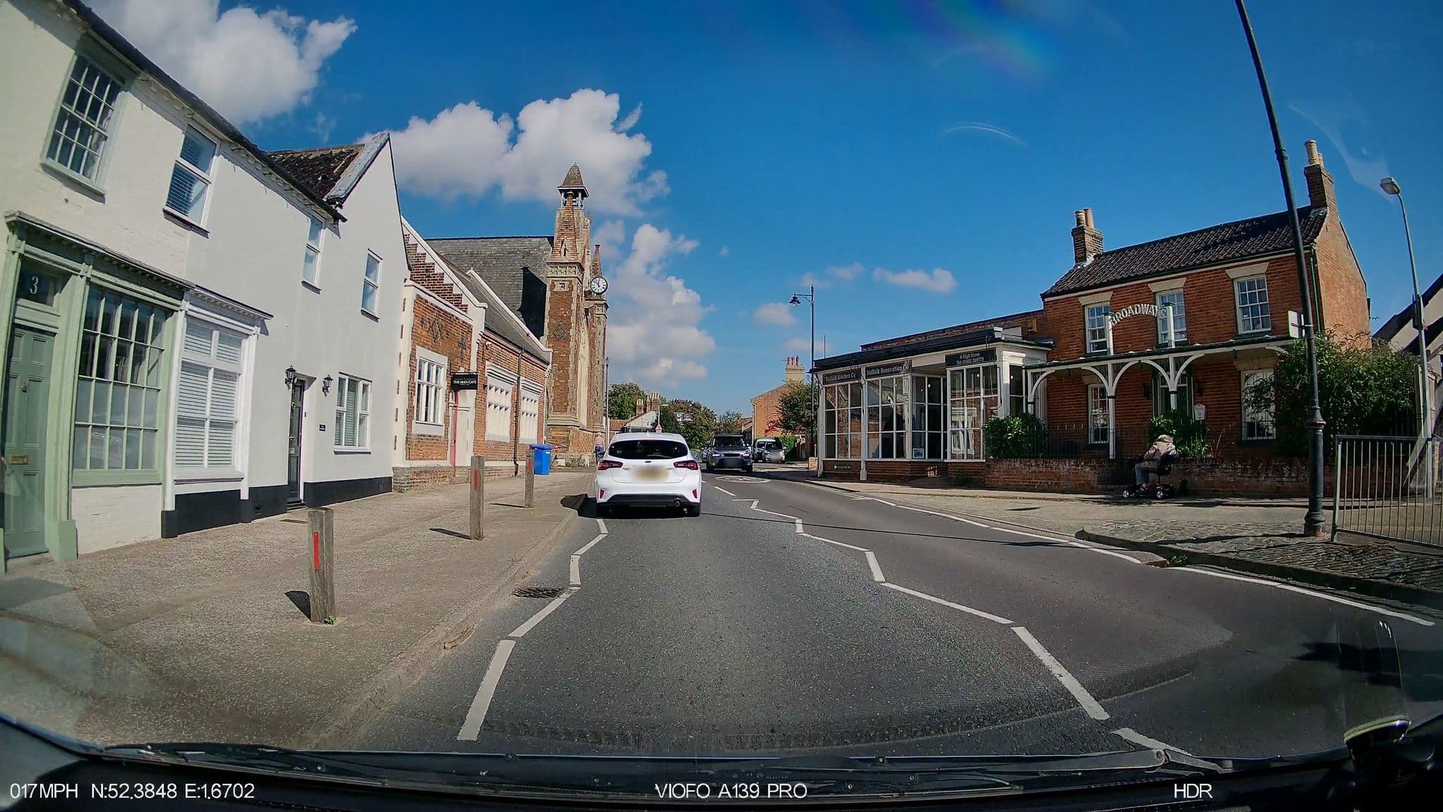 Street view near Old Reading Rooms, Kessingland — © IpswichEdits (CC BY-SA · Mapillary)