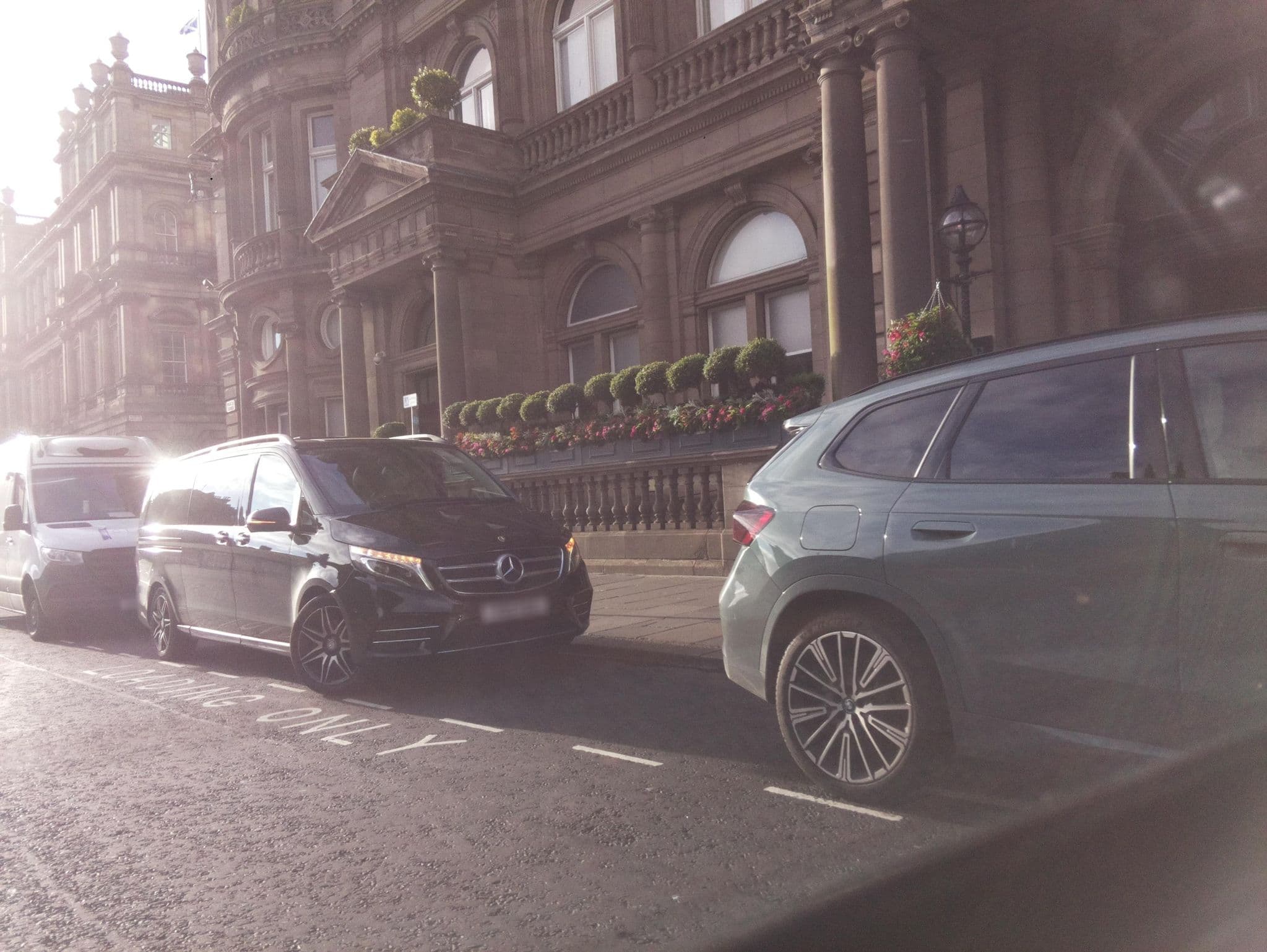 Street view near Balmoral Hotel, Edinburgh