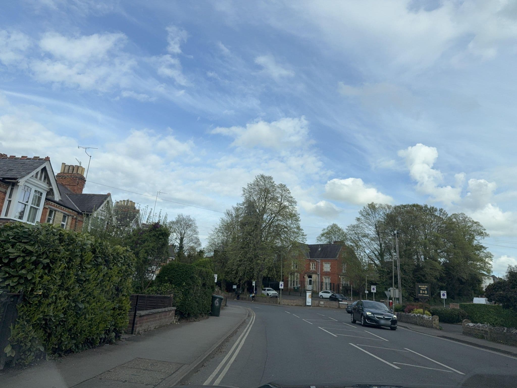 Street view near Banbury Cross Bed and Breakfast, Banbury — © editid (CC BY-SA · Mapillary)