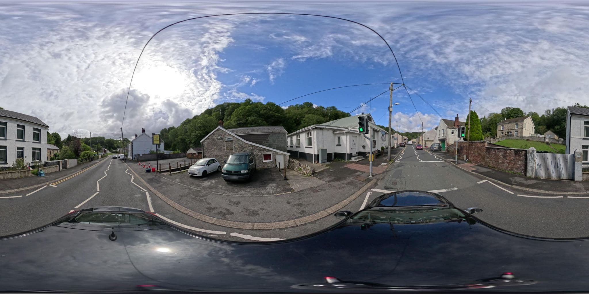 Street view near The Old Tredegar, Ystalyfera — © MarksMap (CC BY-SA · Mapillary)