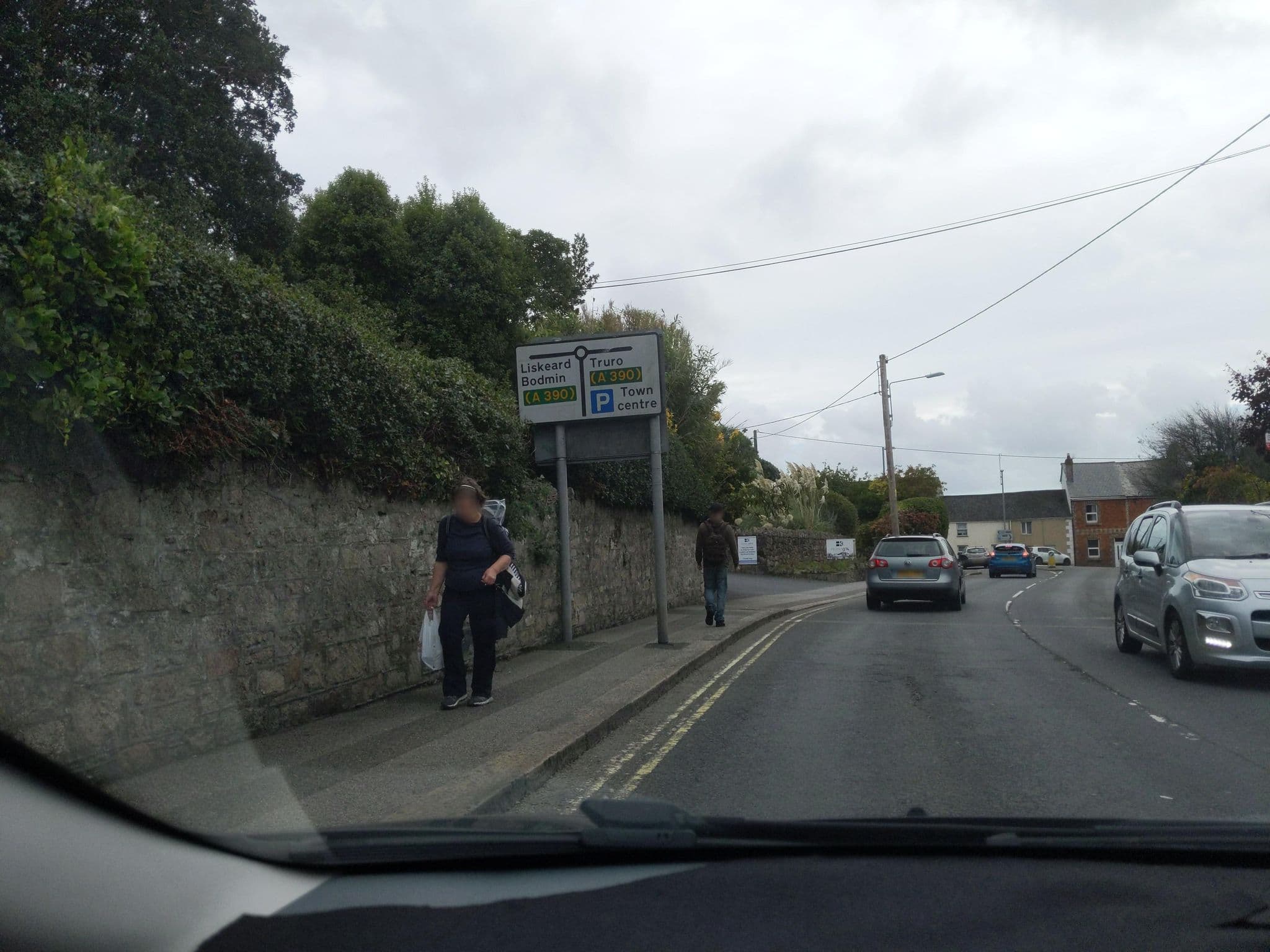 Street view near Gwyndra House, St Austell — © WaggyDog (CC BY-SA · Mapillary)