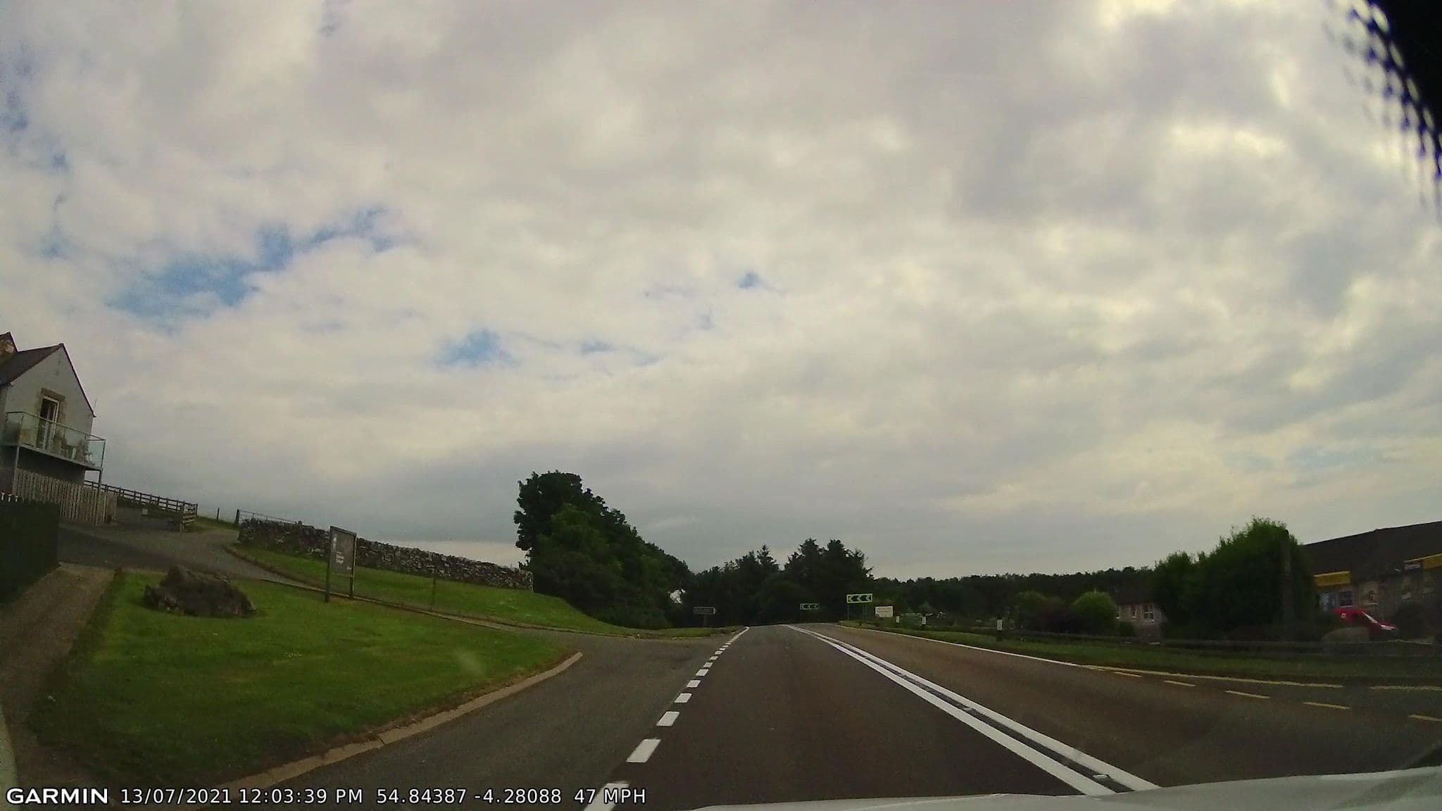 Street view near The Farmhouse, Kirkcudbright — © gmc (CC BY-SA · Mapillary)