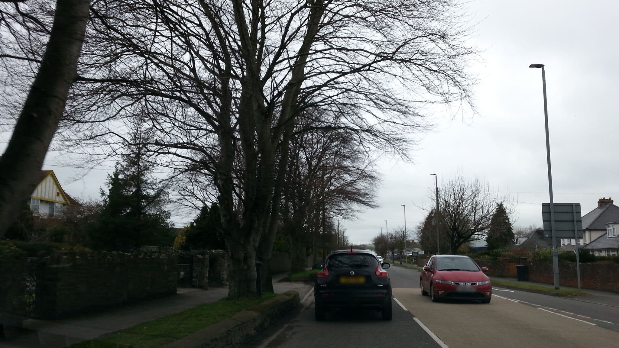 Street view near Crossways B&B, Barnstaple — © adam2 (CC BY-SA · Mapillary)