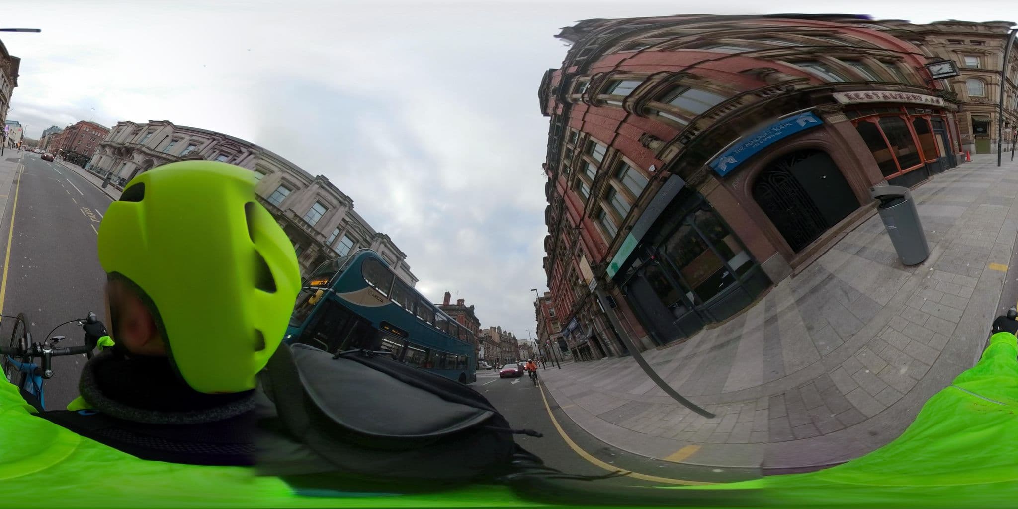 Street view near Sir Thomas Street Hotel, Liverpool — © markagreen14 (CC BY-SA · Mapillary)