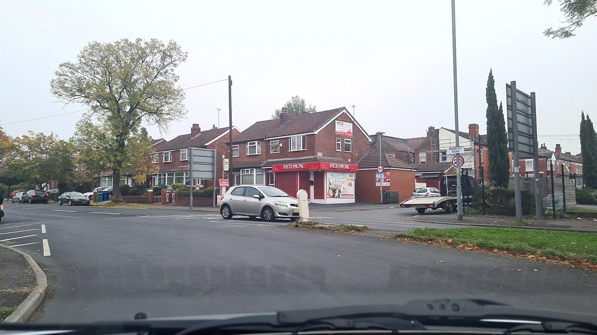 Street view near Kingsway, Fallowfield — © mappo2 (CC BY-SA · Mapillary)
