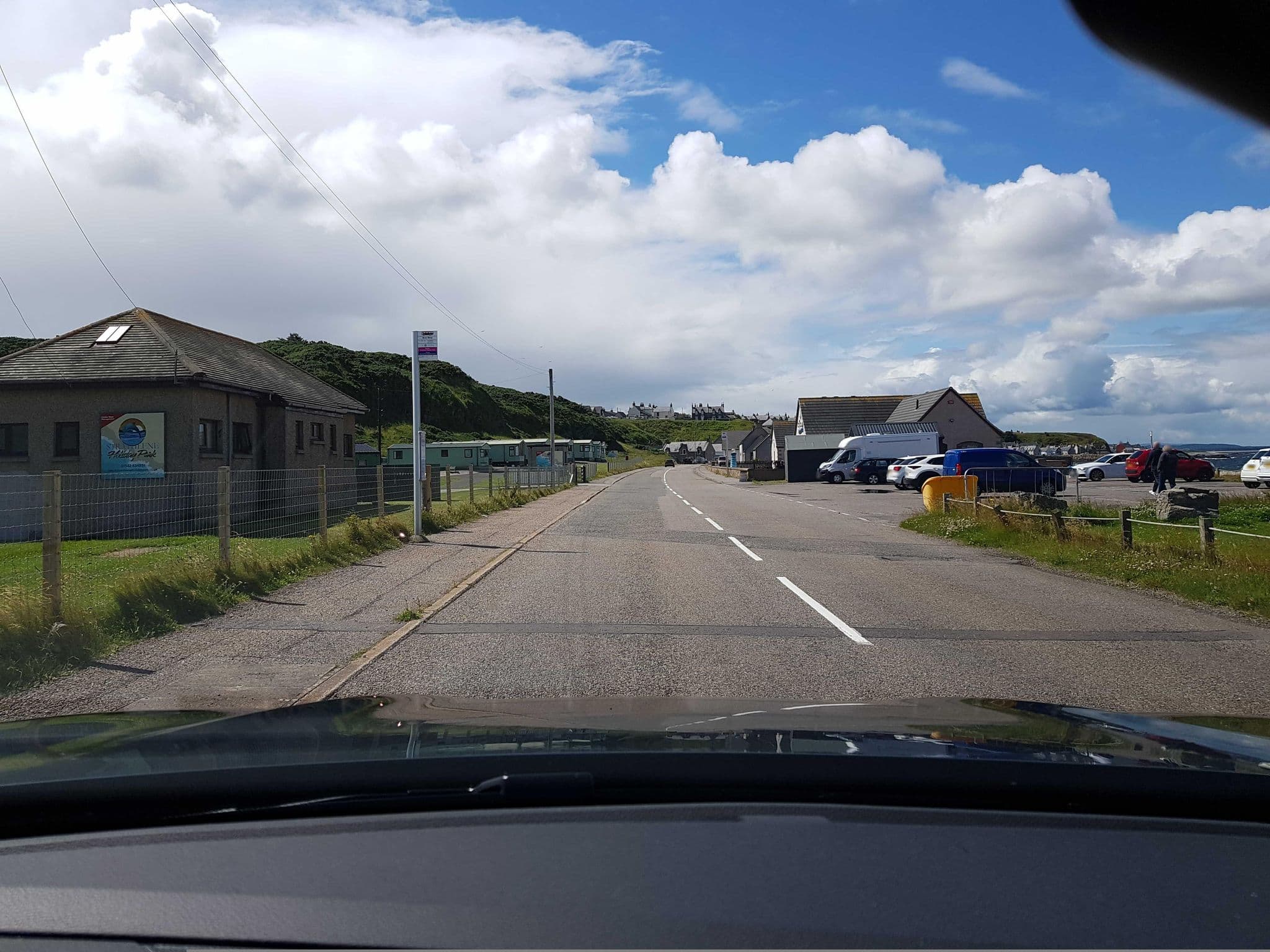 Street view near Strathlene Holiday Park, Findochty — © toho (CC BY-SA · Mapillary)