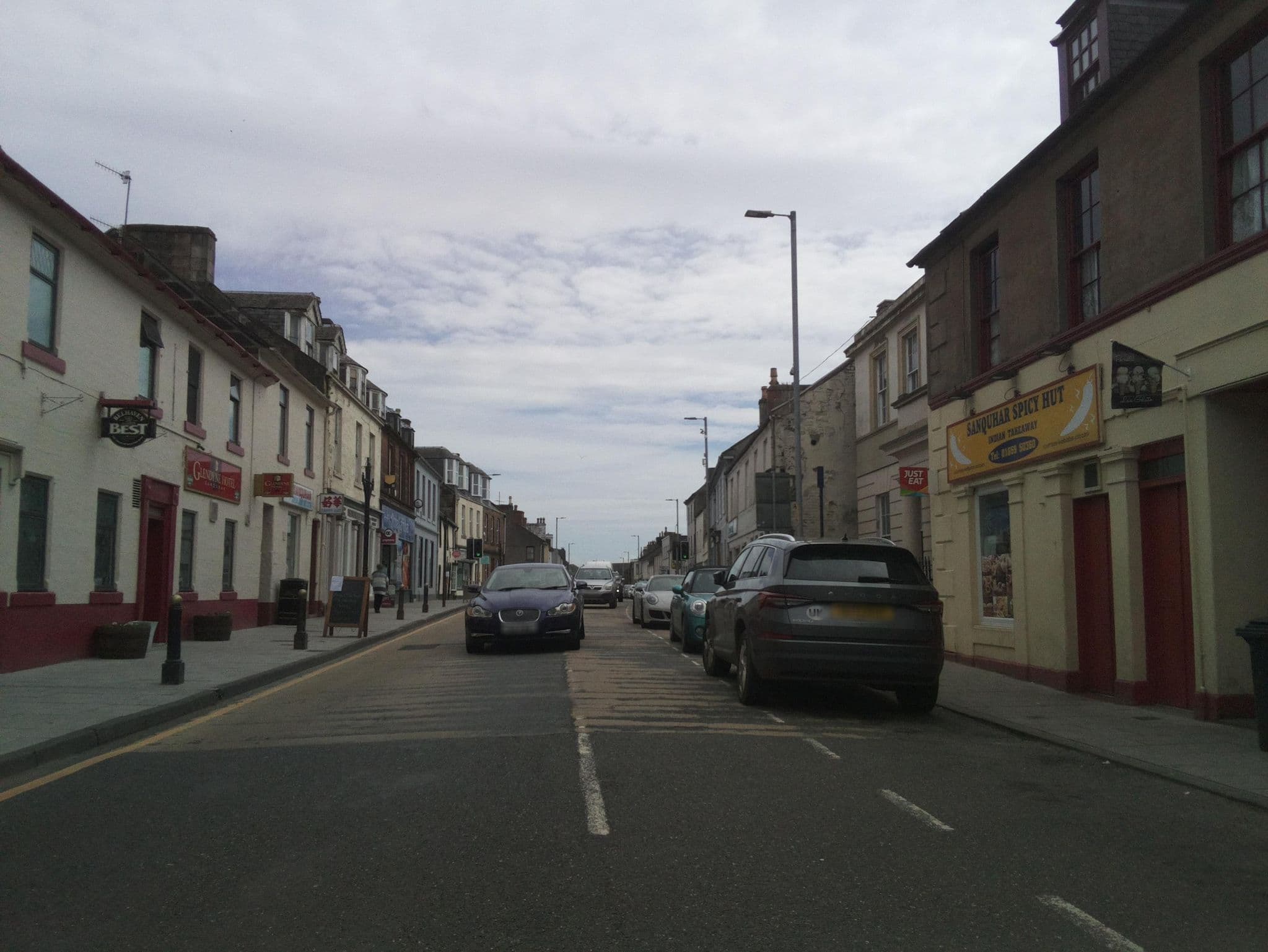 Street view near The Glendyne, Sanquhar — © southglos (CC BY-SA · Mapillary)