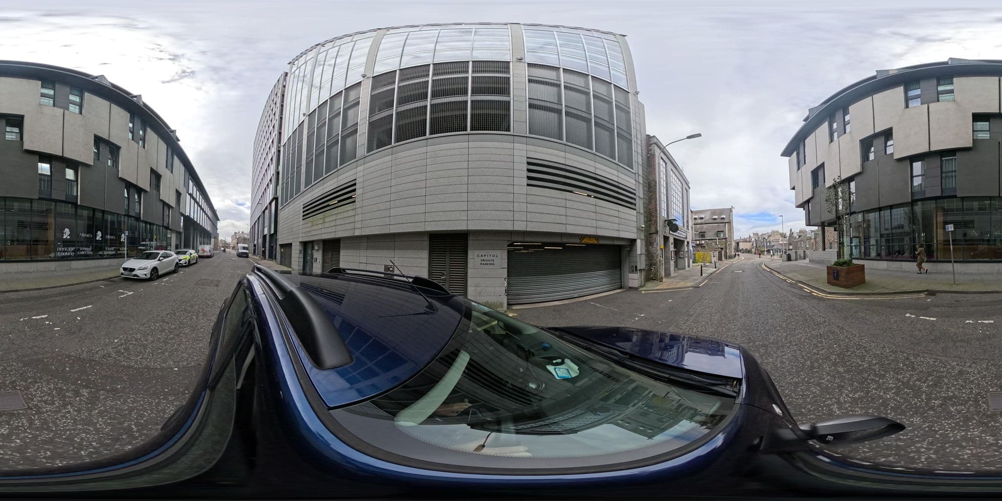 Street view near Park Inn, Aberdeen — © coetserw (CC BY-SA · Mapillary)