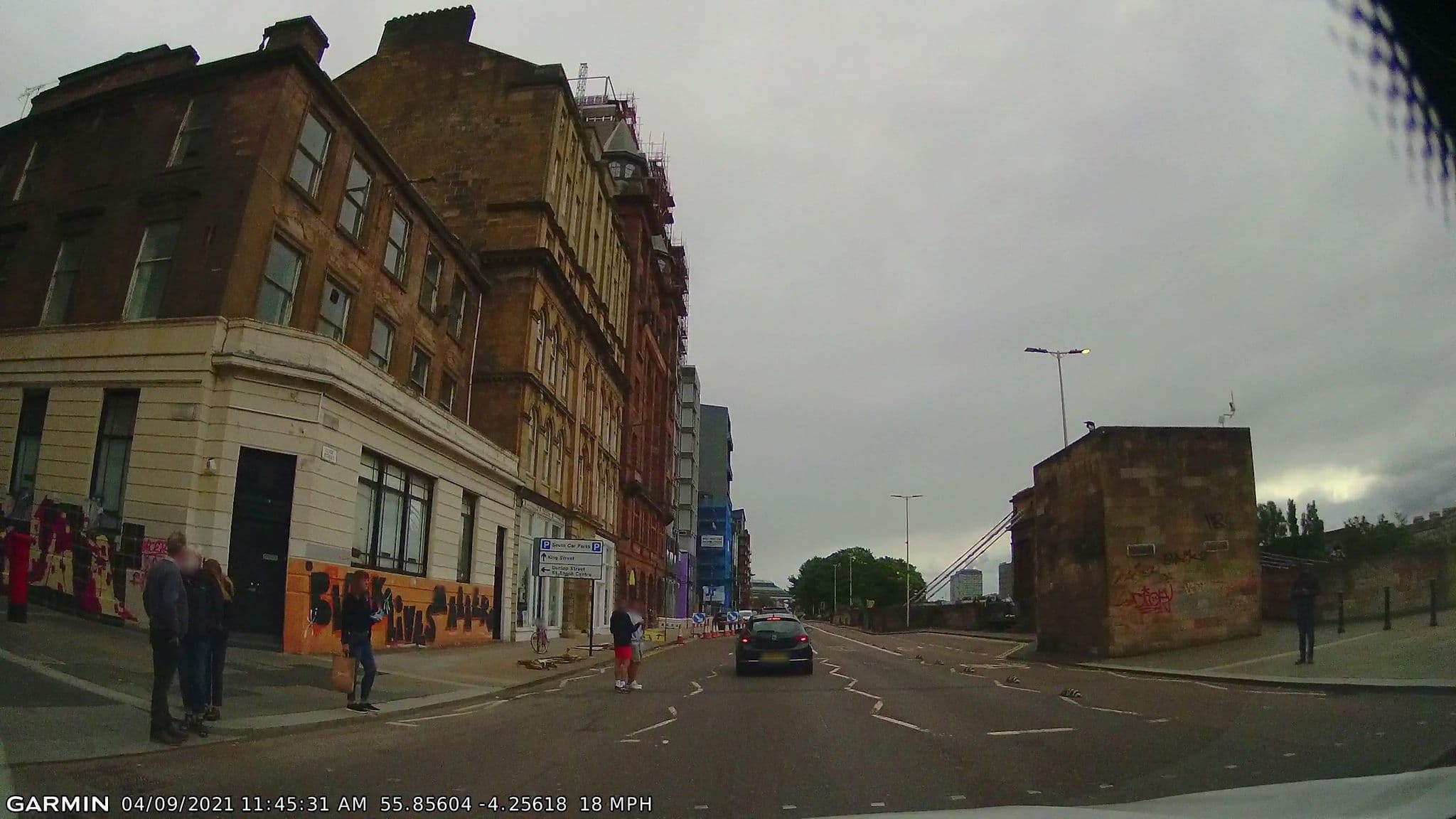 Street view near Clayton Hotel, Glasgow — © gmc (CC BY-SA · Mapillary)