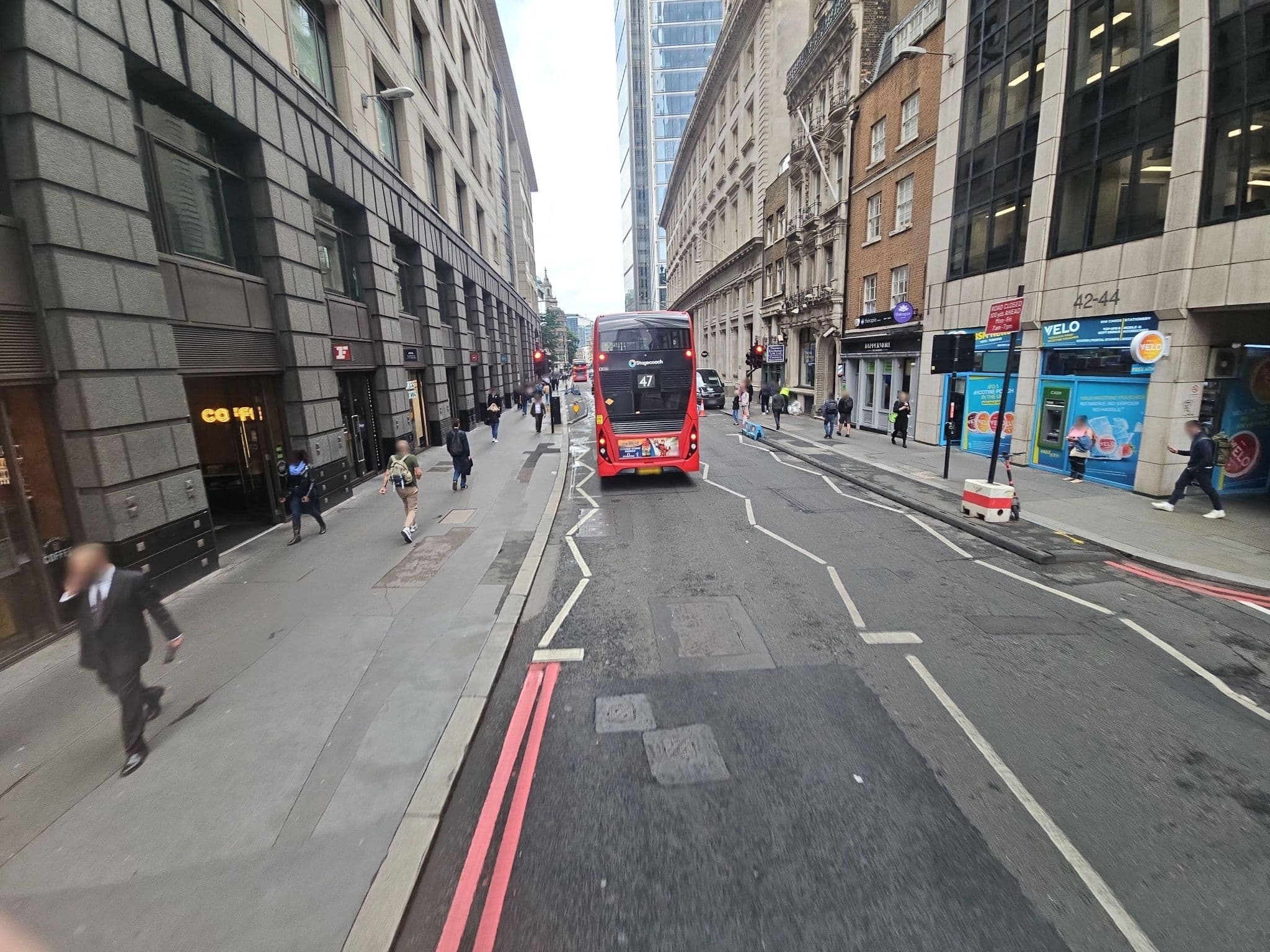 Street view near Great St Helen Hotel, City of London — © pbb (CC BY-SA · Mapillary)