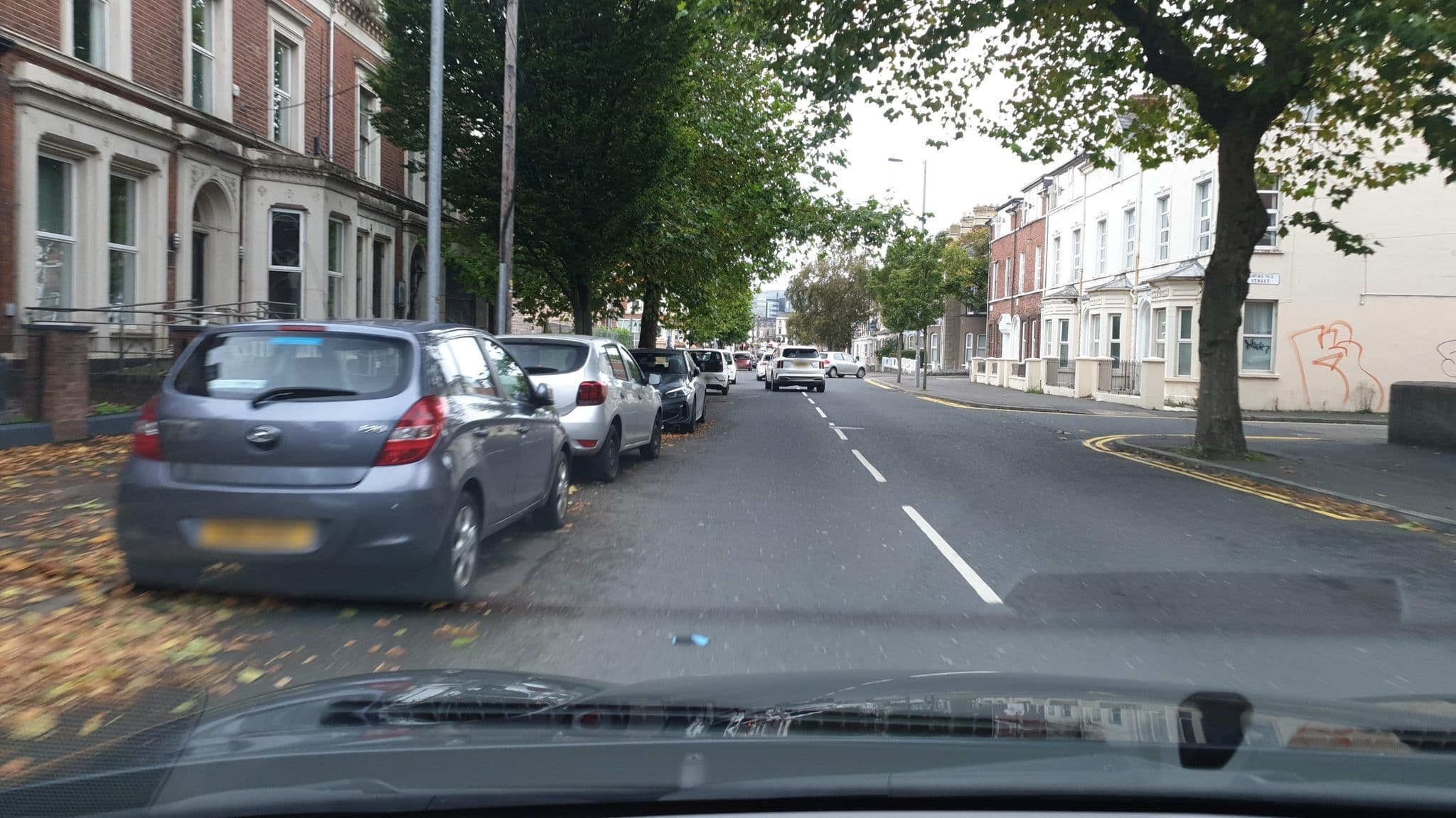 Street view near Global Village, Belfast