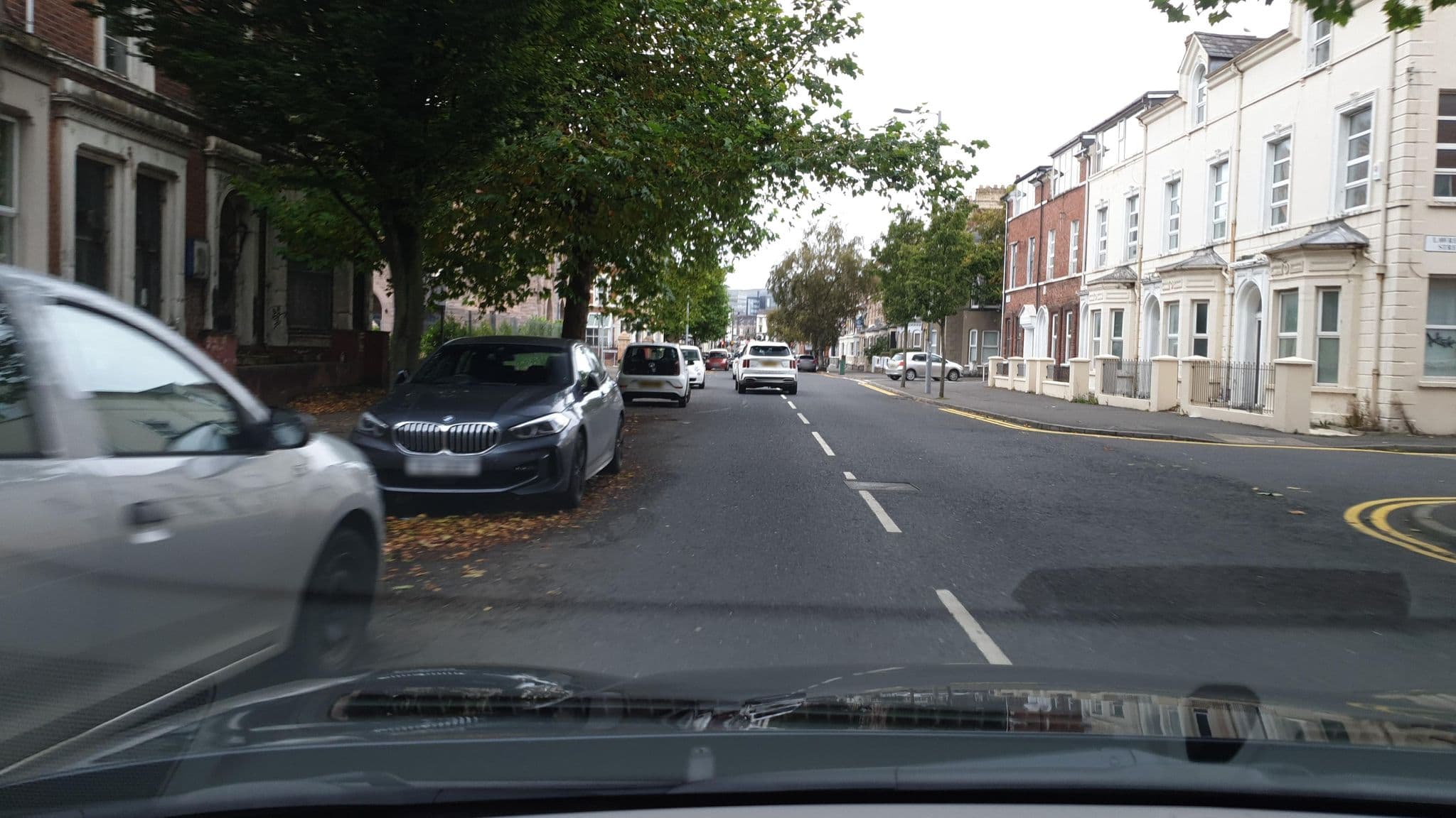 Street view near Global Village, Belfast