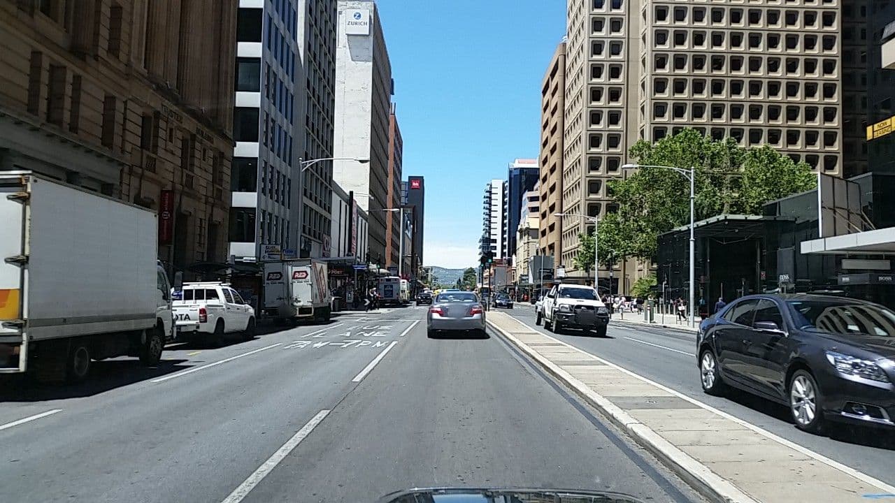 Street view near Mantra Adelaide Central, Adelaide — © didz (CC BY-SA · Mapillary)