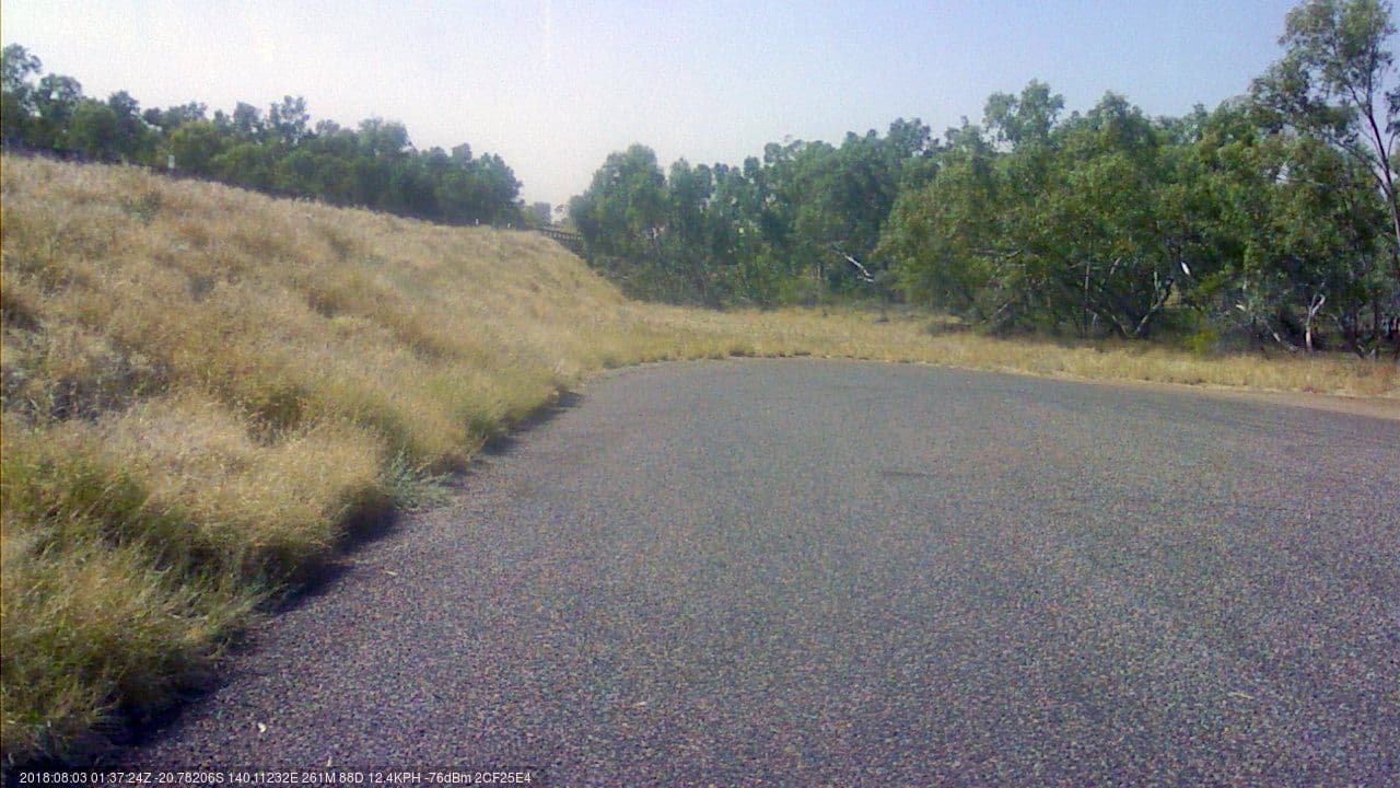 Street view near Burke & Wills Memorial Rest Area (Corella River), Cloncurry — © bob3bob3 (CC BY-SA · Mapillary)