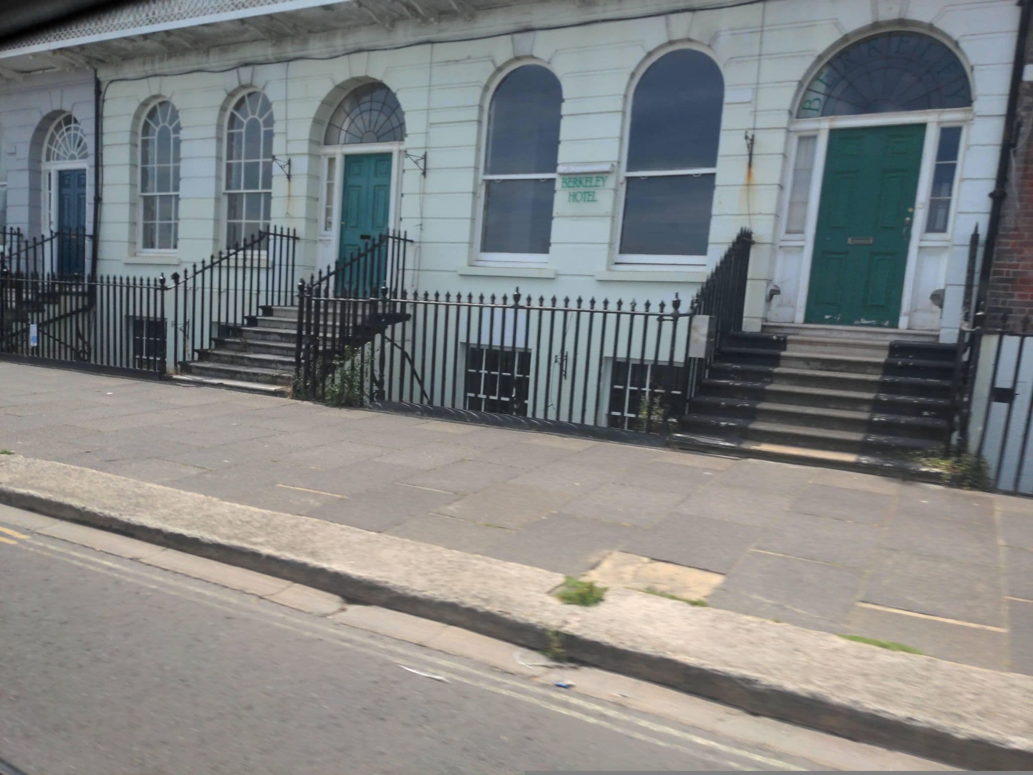 Street view near Hotel Norfolk, Weymouth